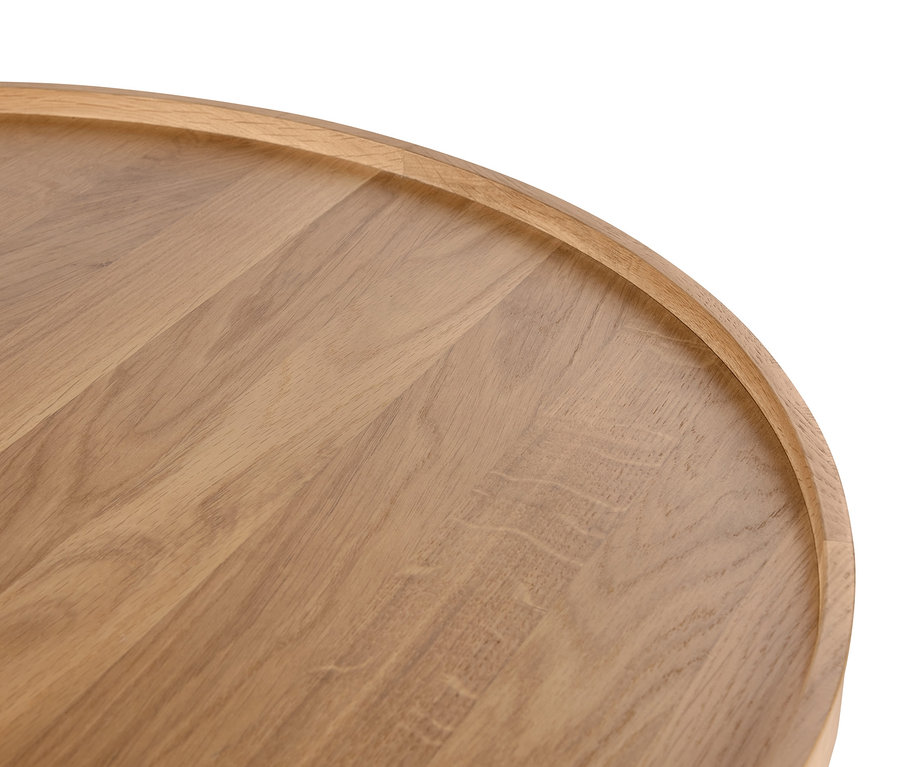 Detal okrągłego stolika.