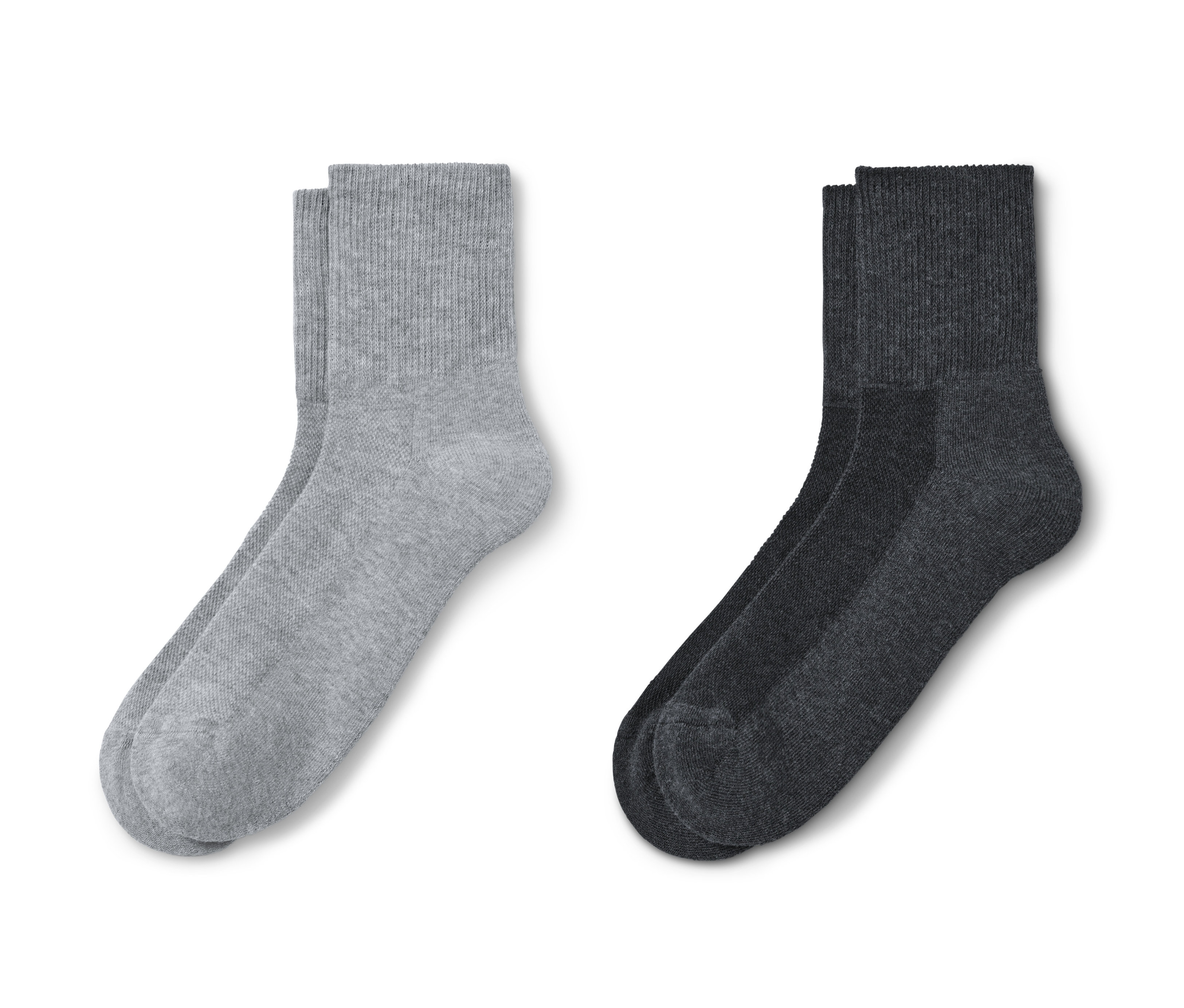 Tchibo - Skarpetki funkcyjne uniseks - unisex- czarny/szary