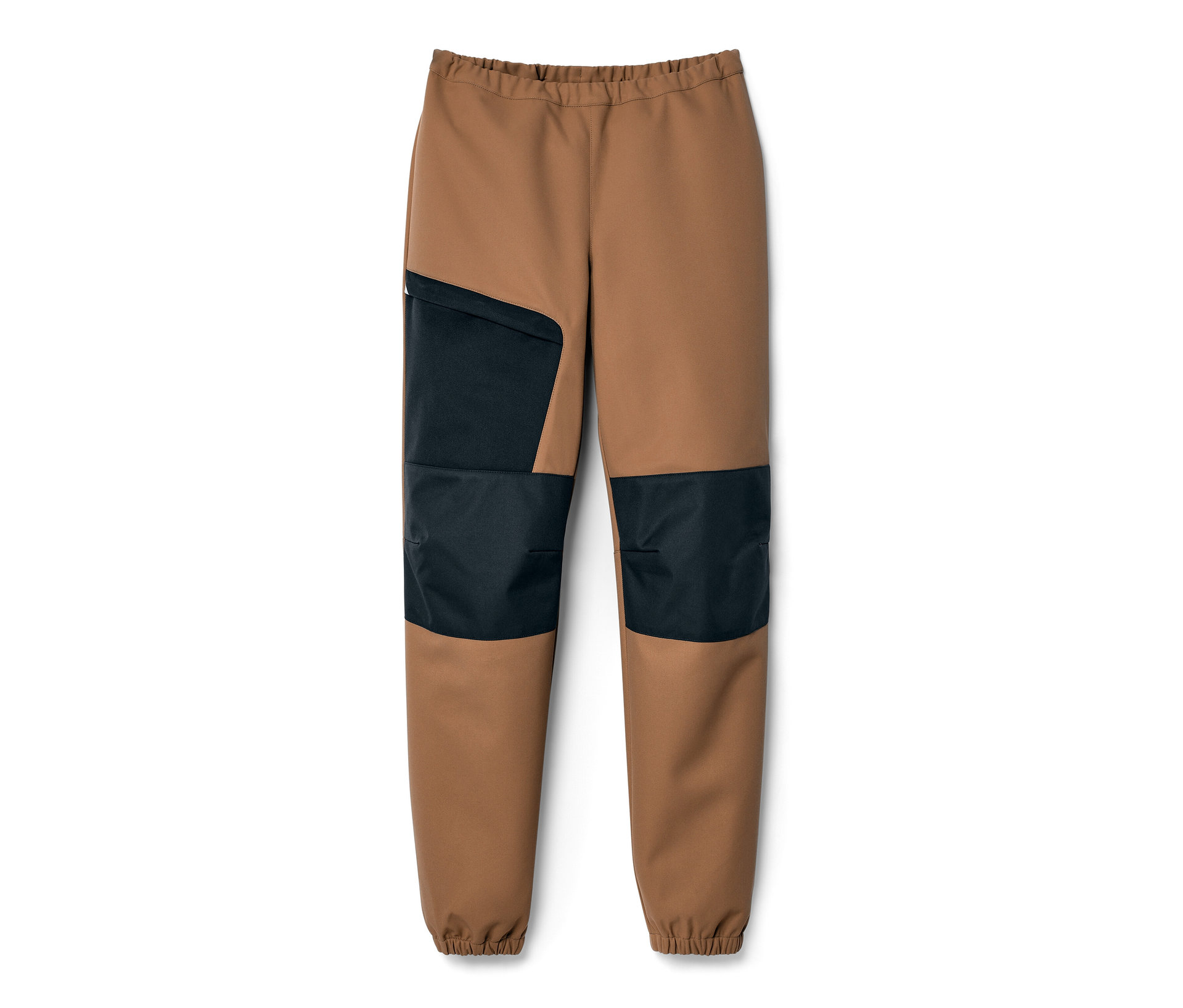 Tchibo - Dziecięce spodnie softshell- brązowy/niebieski