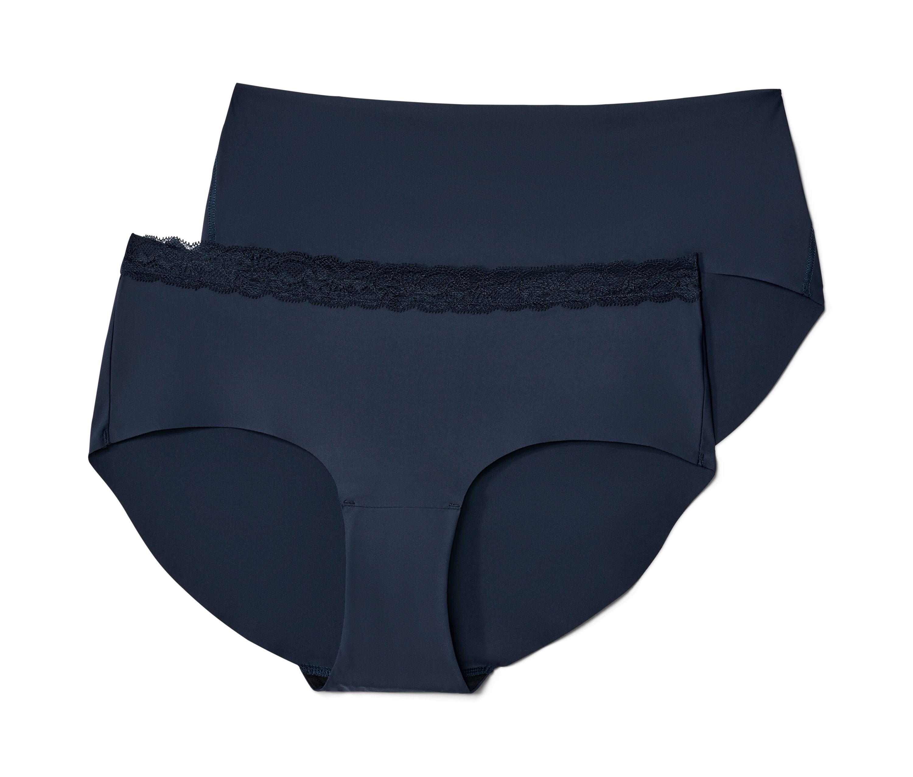 Tchibo - Figi typu panty Magic Cut, niebieski