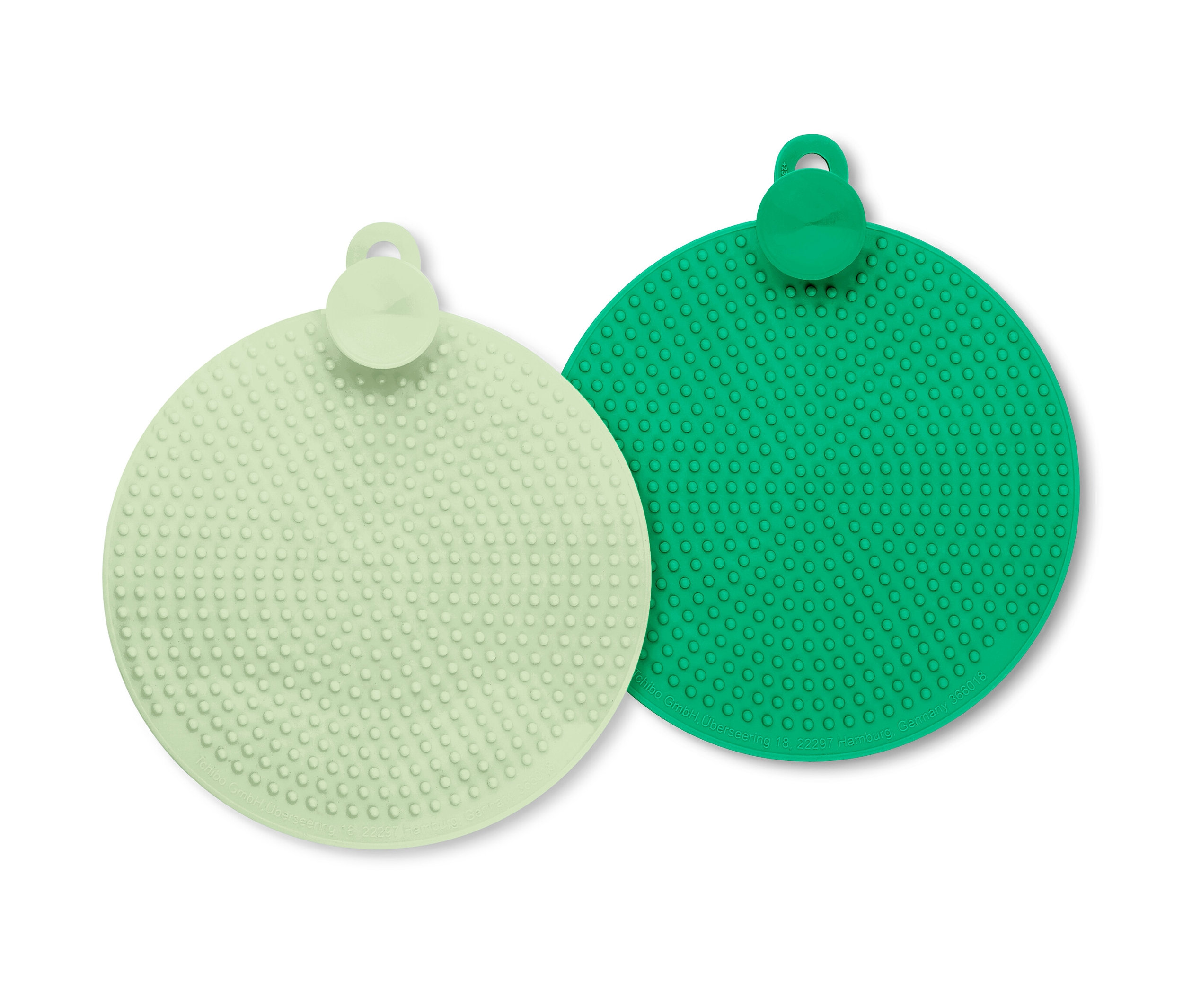 Tchibo - Myjki silikonowe - kolor: zielony