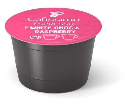 Kapsułka Cafissimo Flavoured Espresso – White Choc & Raspberry.