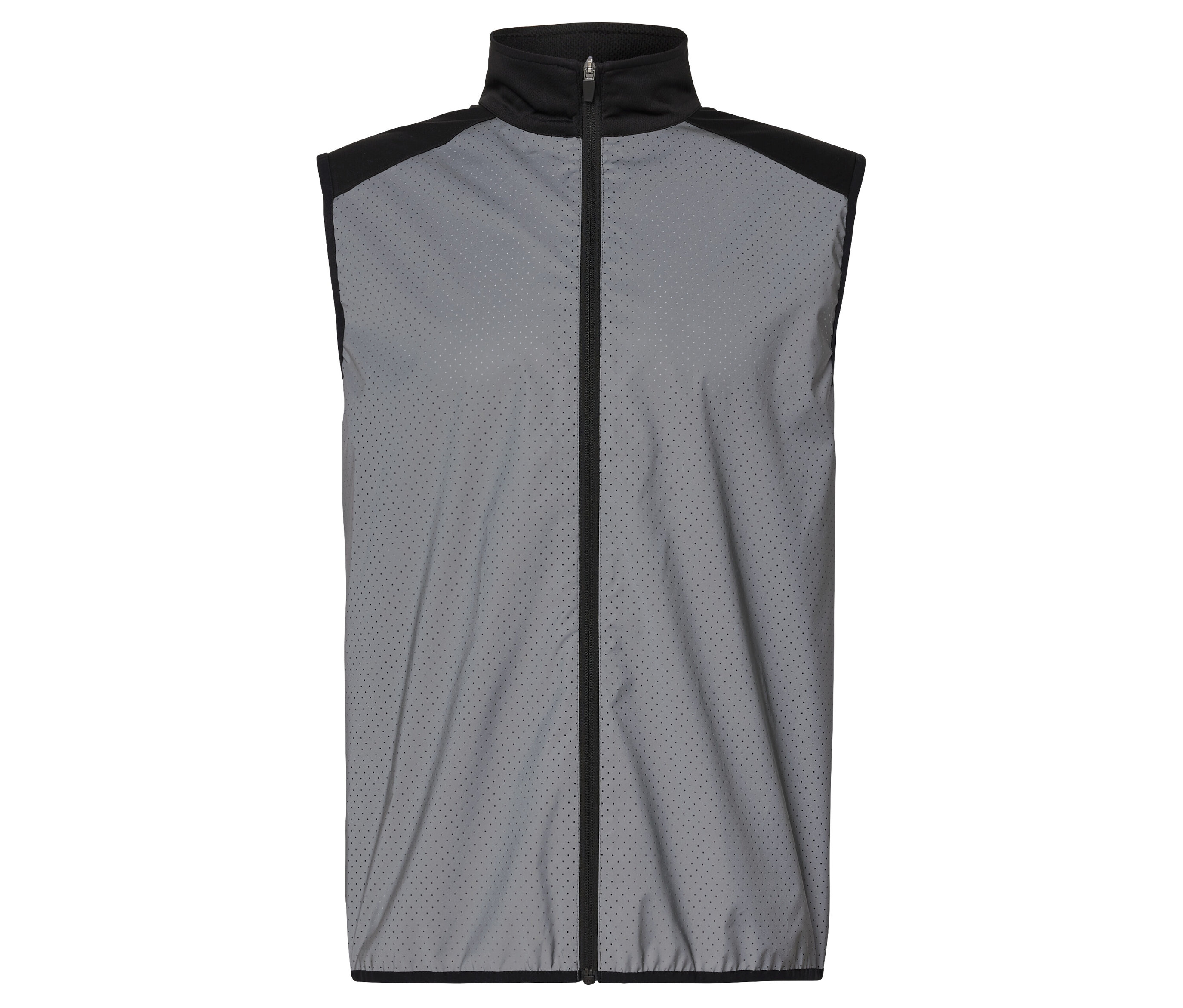 Tchibo - Odblaskowa kamizelka do biegania- srebrny/czarny