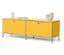 Niska szafka metalowa „CN3” z 2 klapami, żółta - /img/ggAXKaN3/64/image.jpeg