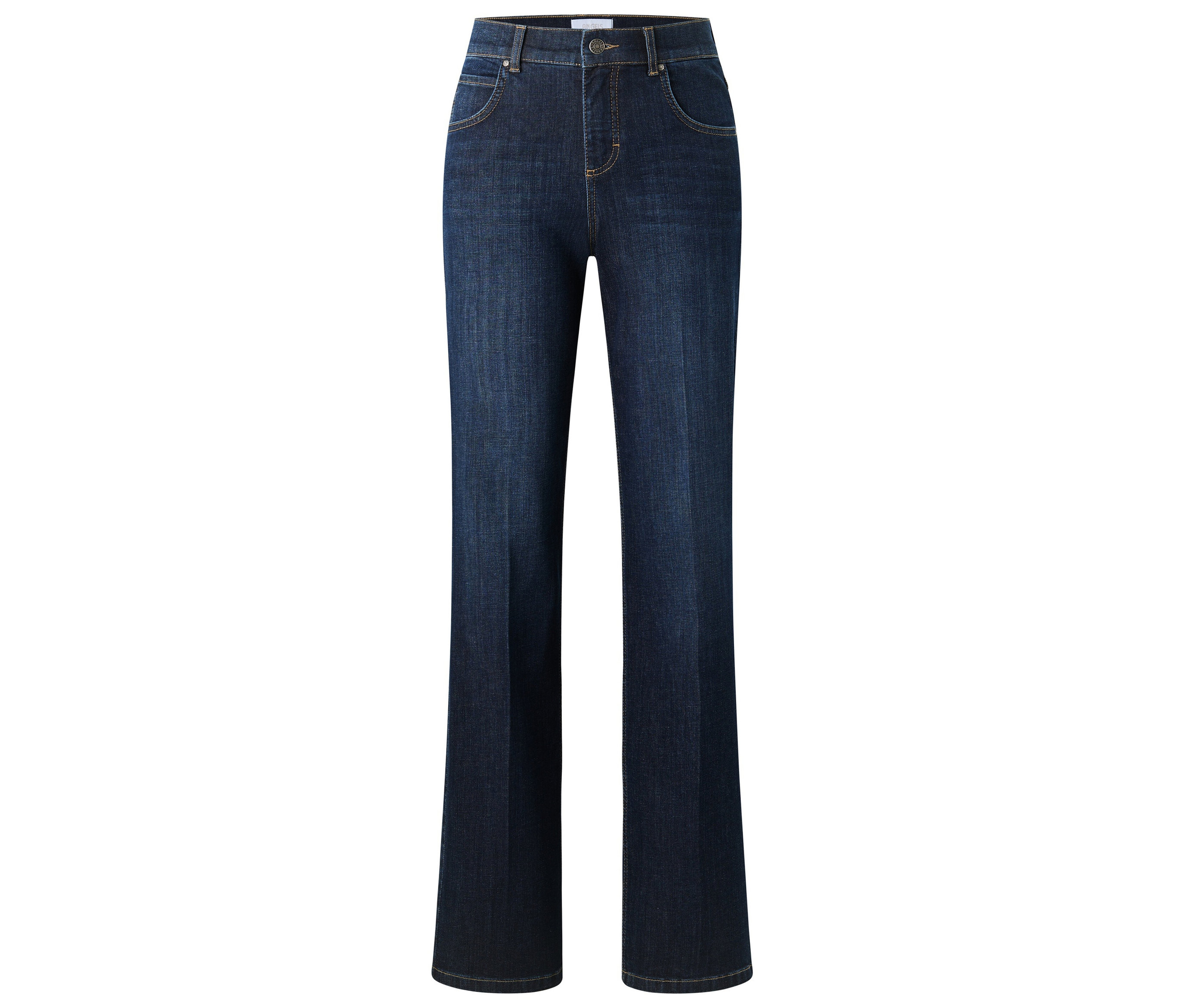Dżinsy Angels „Lara” Straight Fit- niebieski