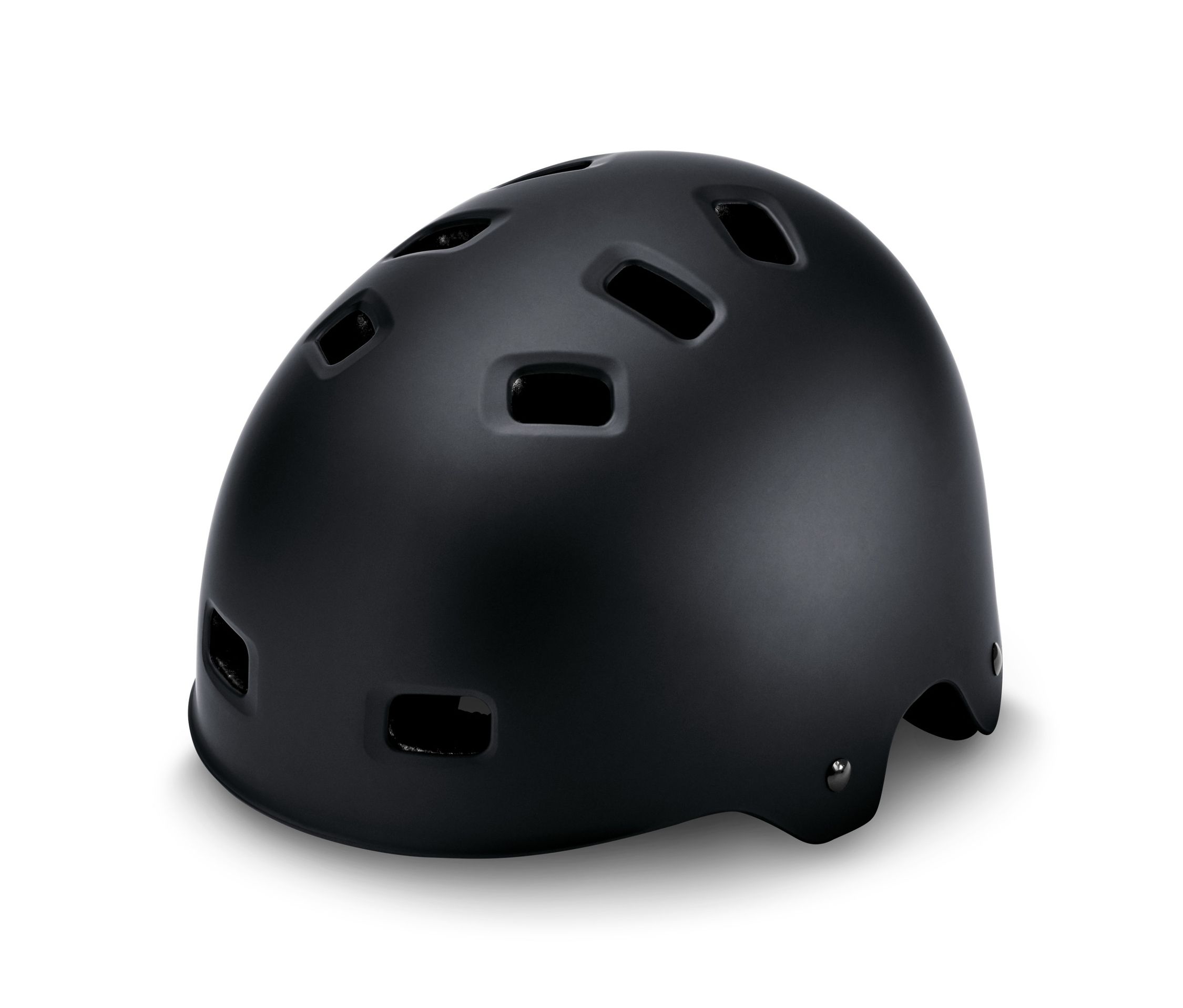 Tchibo - Kask rowerowy z oświetleniem LED z tyłu - rozmiar S/M - kolor: czarny