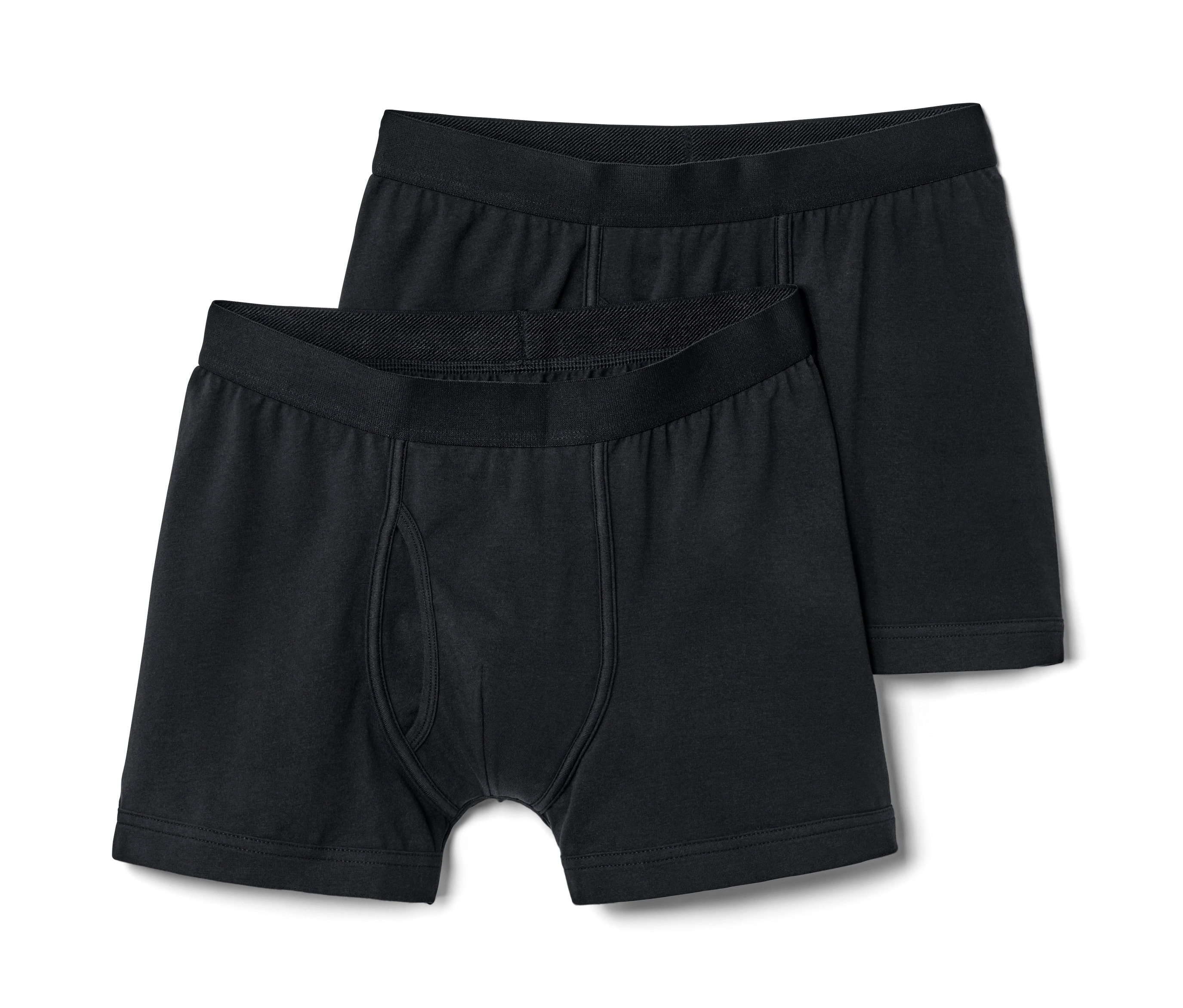 Tchibo - Bokserki z rozporkiem- czarny