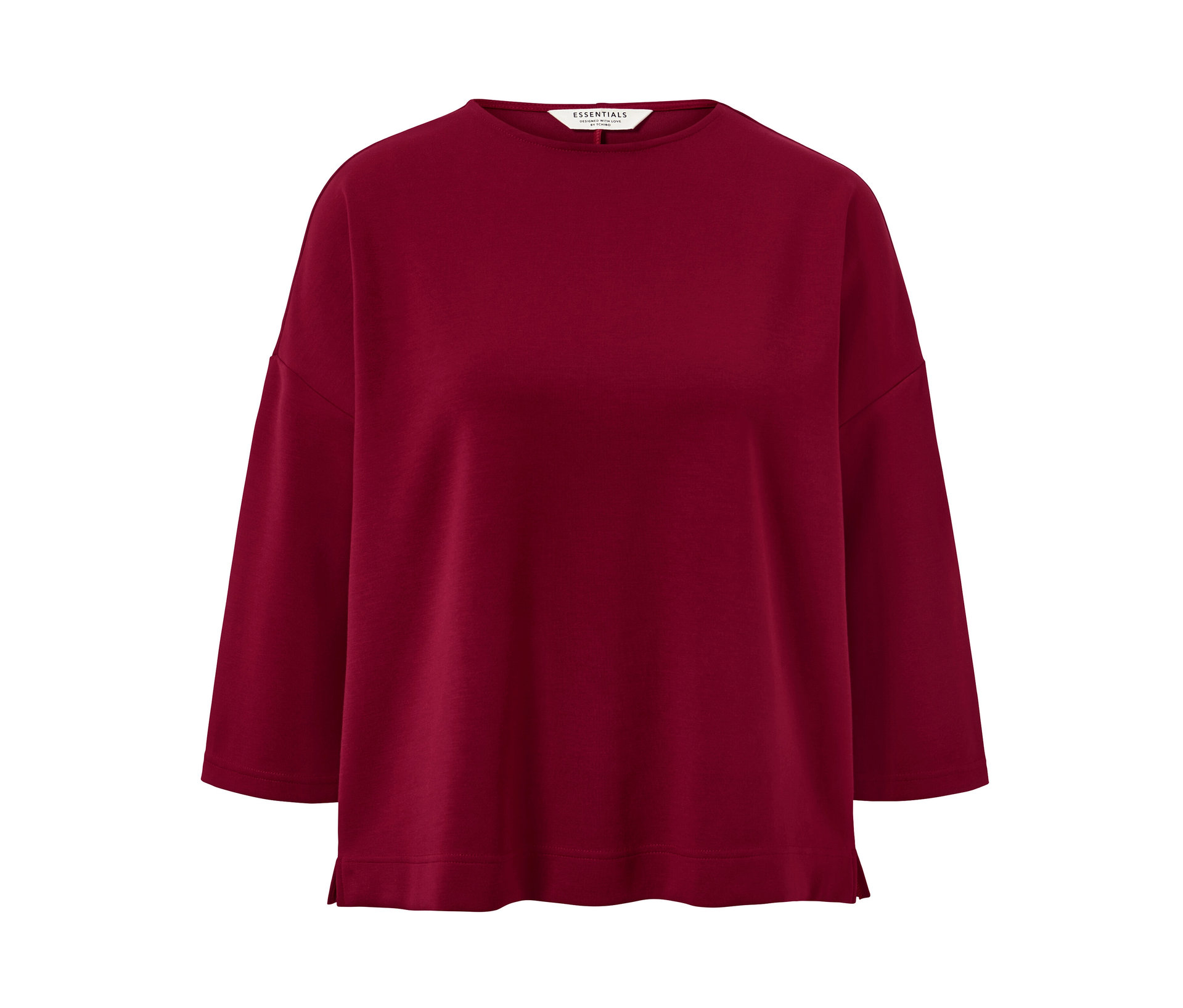 Tchibo - Bluza z rękawem 3/4- czerwony