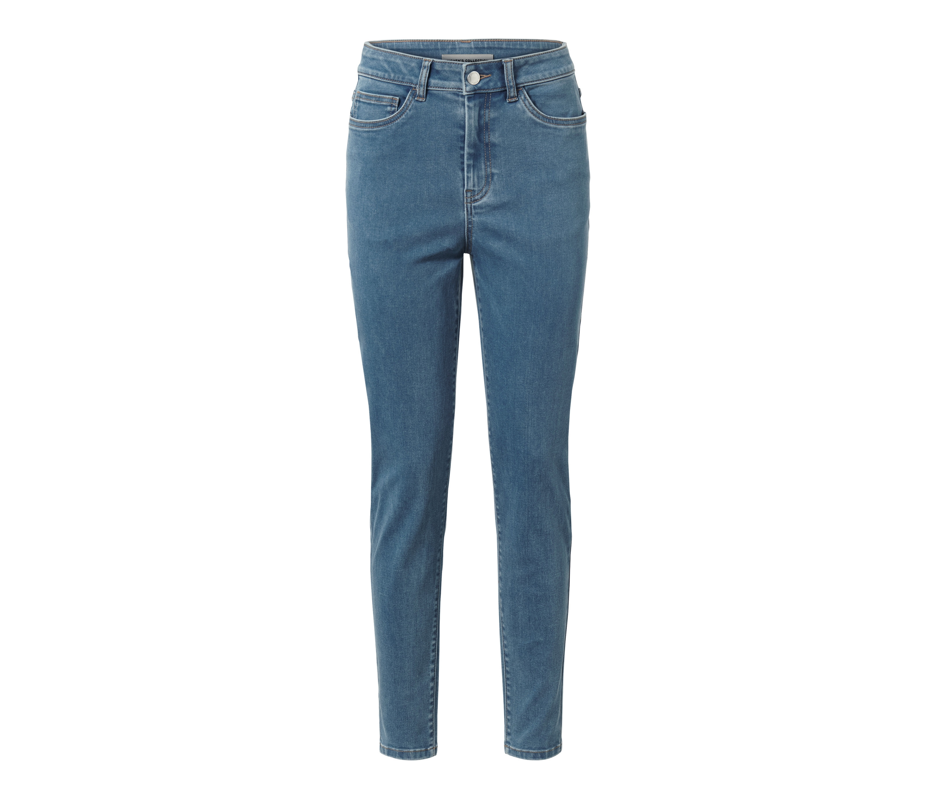 Tchibo - Spodnie dżinsowe skinny – fason „Hanna”, niebieski