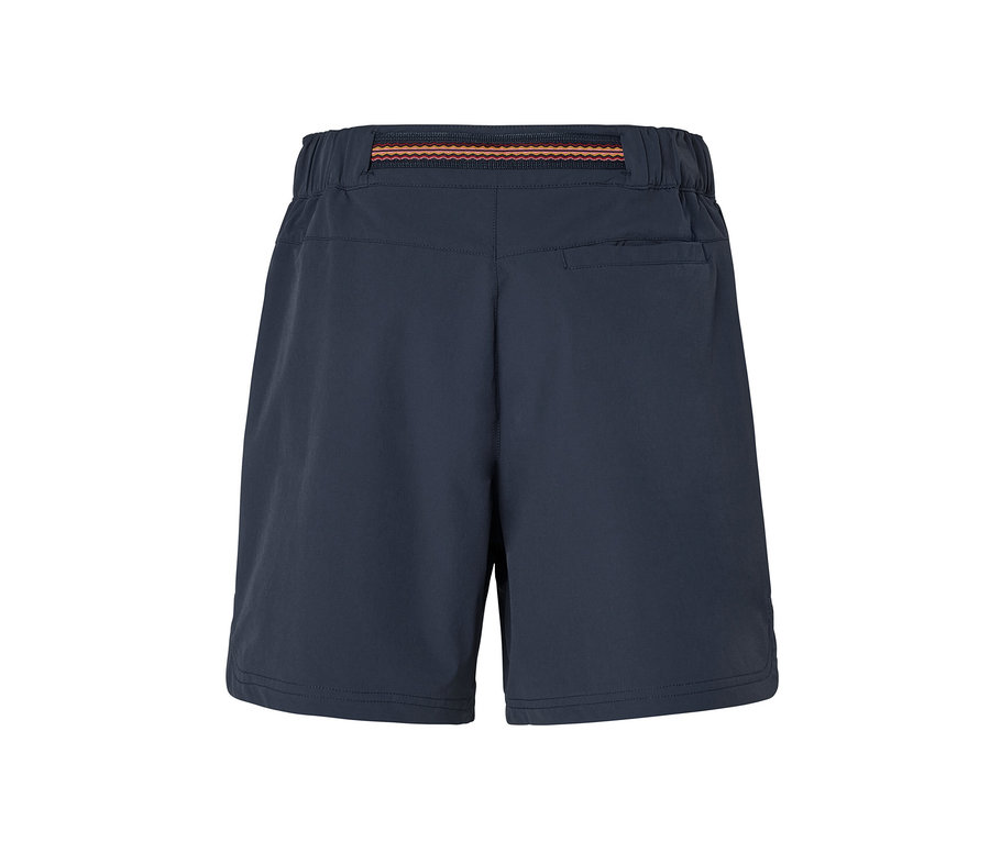 Granatowe funkcyjne szorty.