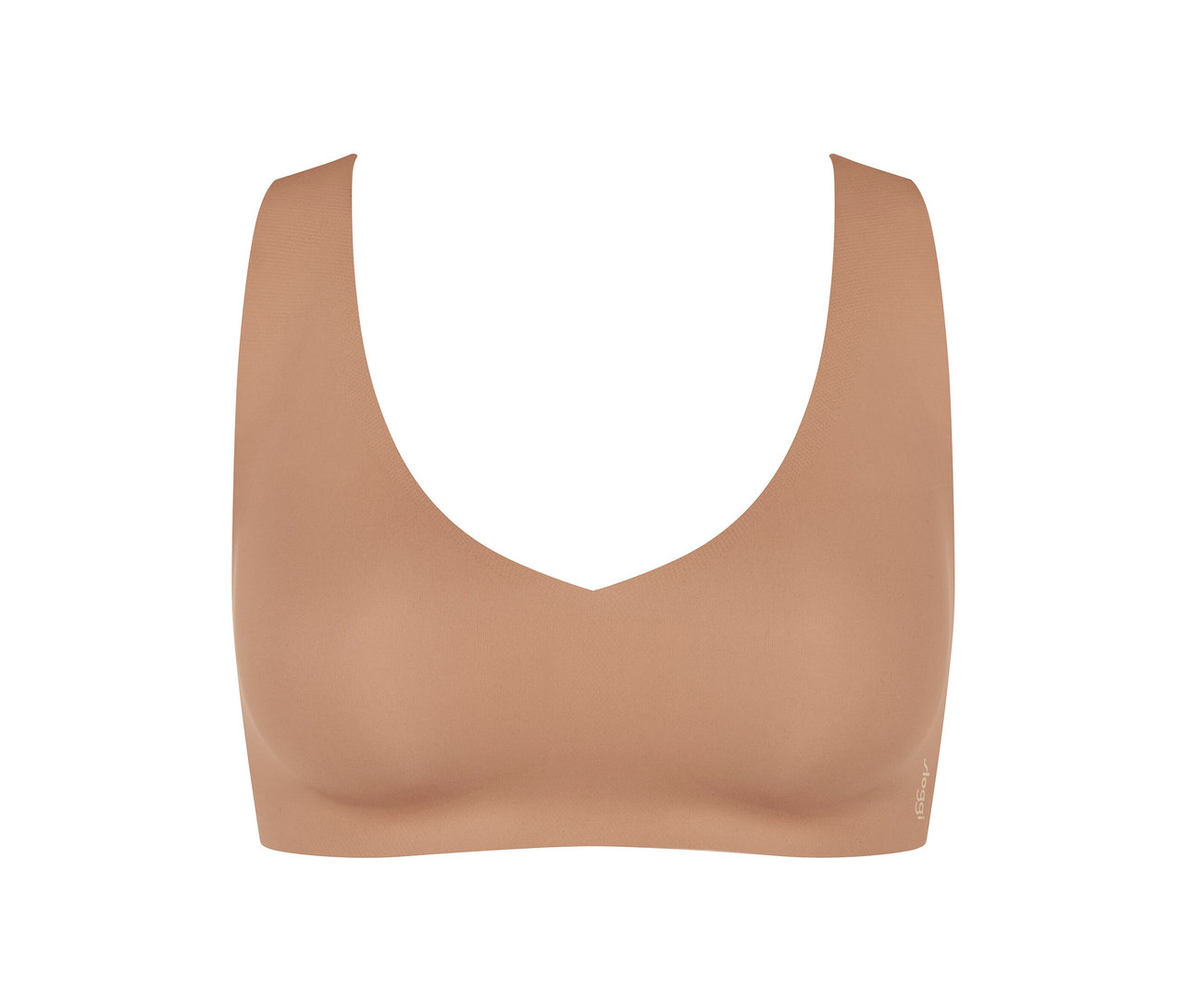 Biustonosz bralette sloggi ZERO Feel 2.0 w nostalgiczny brązie.