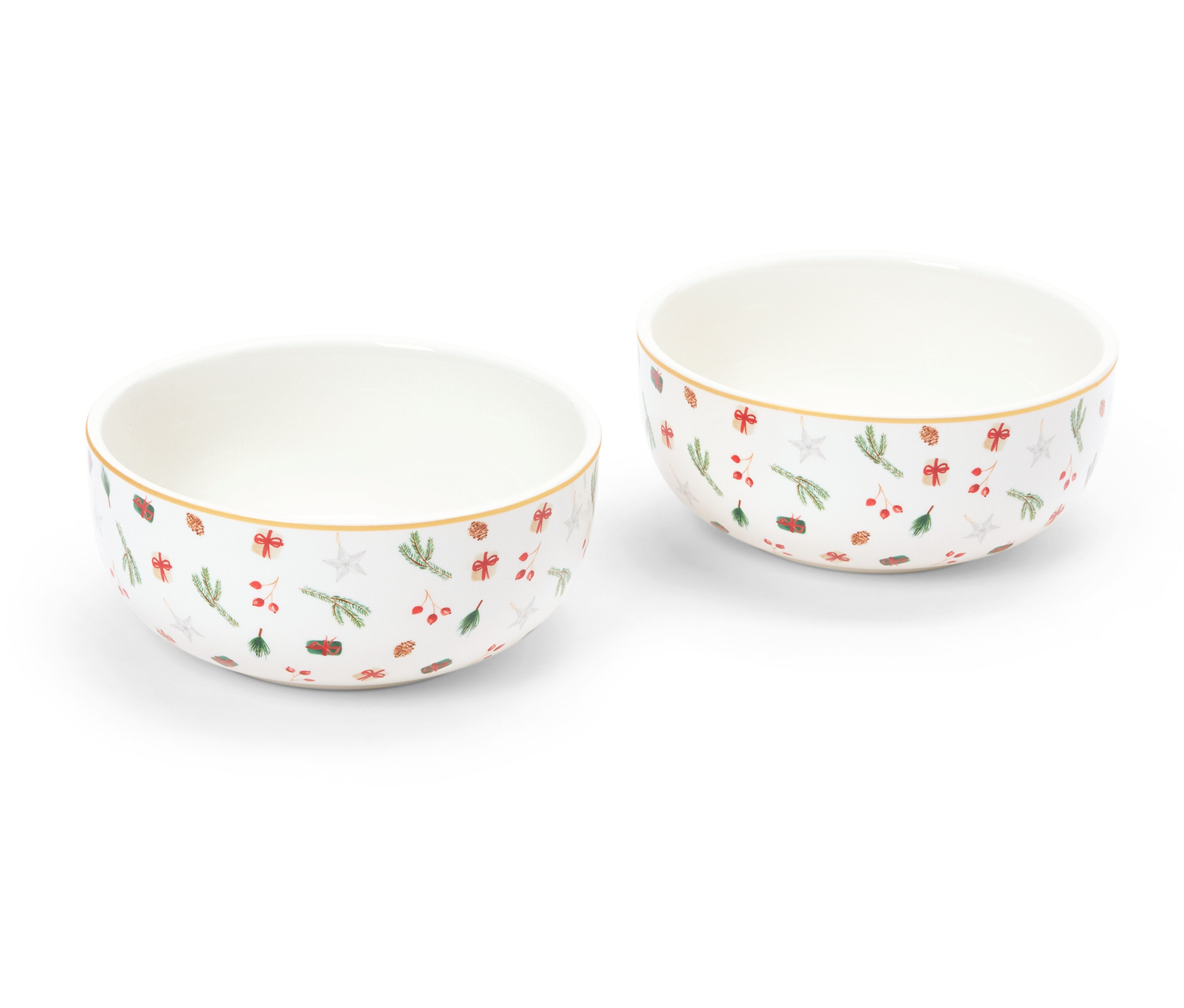 Tchibo - Miski - kolor: biały