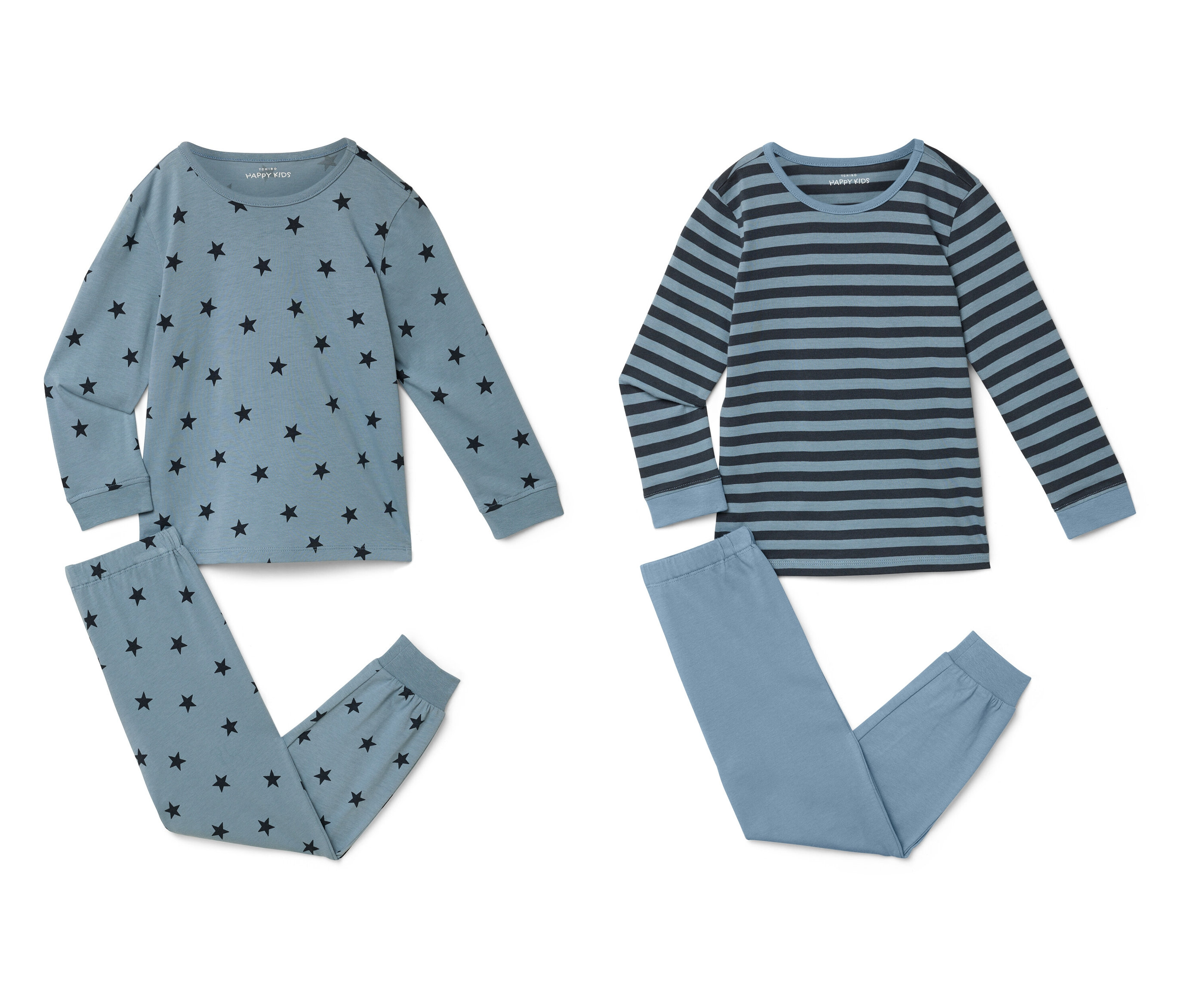 Tchibo - Piżamy - mężczyzna- niebieski/z nadrukiem