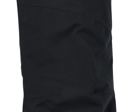Szczegół spodni narciarskich softshell.