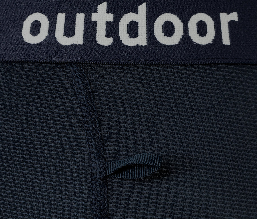 Szczegół spodenek rowerowych »Pro«.