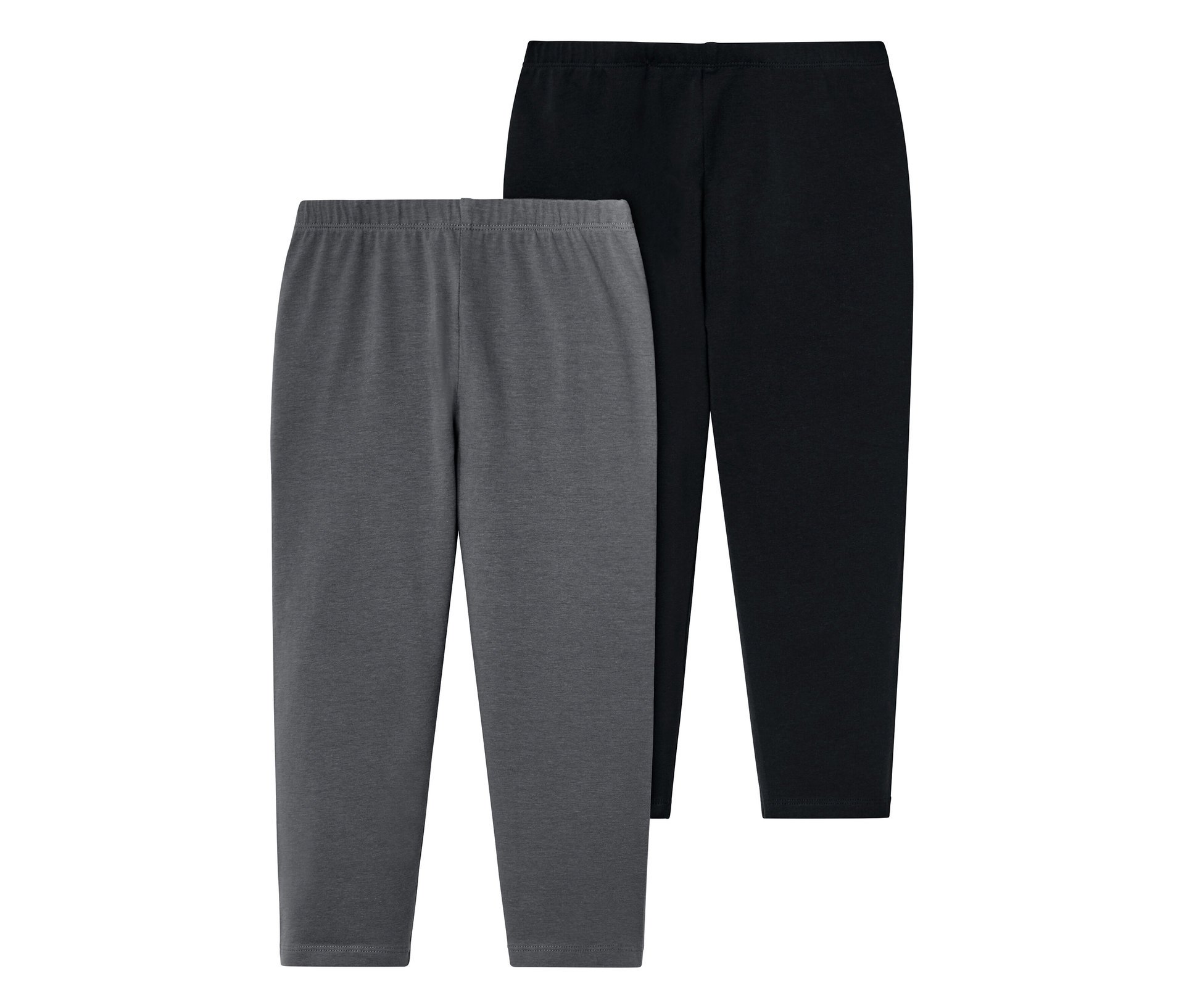 Tchibo - Legginsy dziecięce, długość 3/4, 2 pary