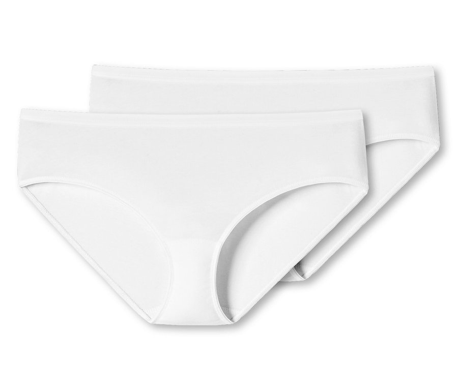 Dwie pary białych fig SCHIESSER.