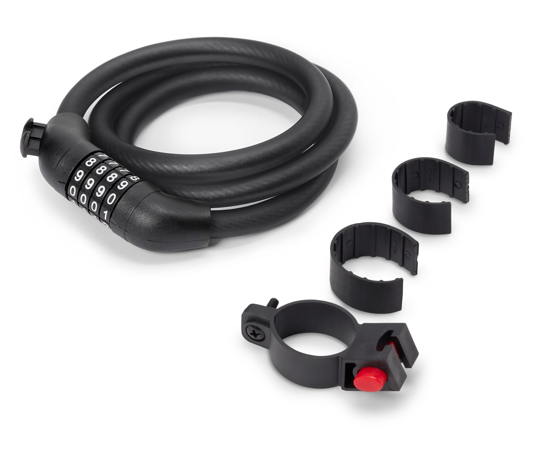 Tchibo - Zapięcie do roweru - kolor: czarny