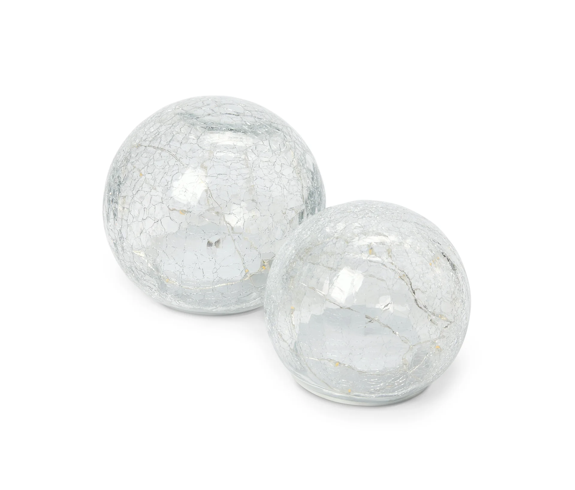 Tchibo - Szklane kule Led, 2 sztuki