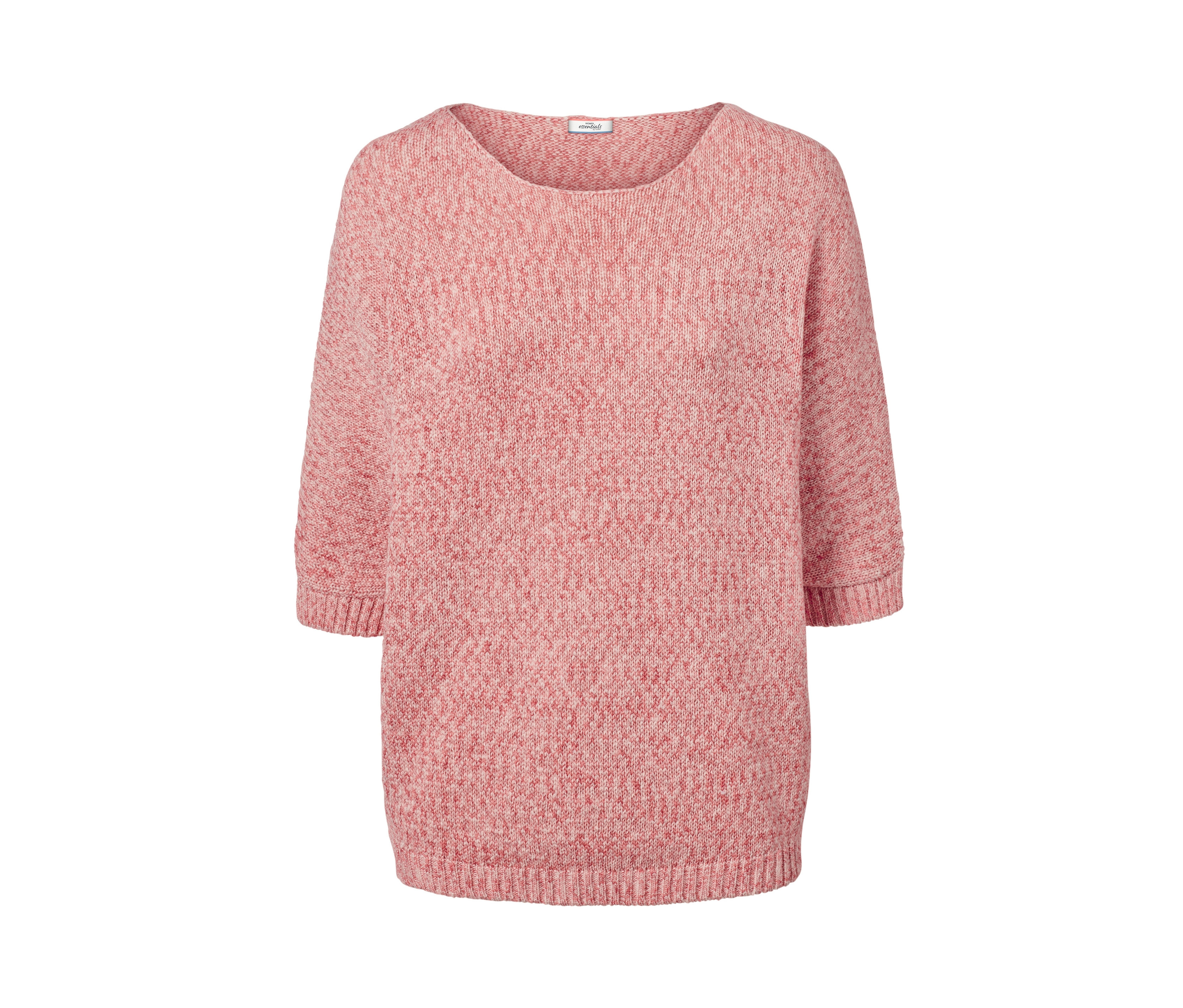 Tchibo - Sweter z dzianiny o grubym splocie, różowy
