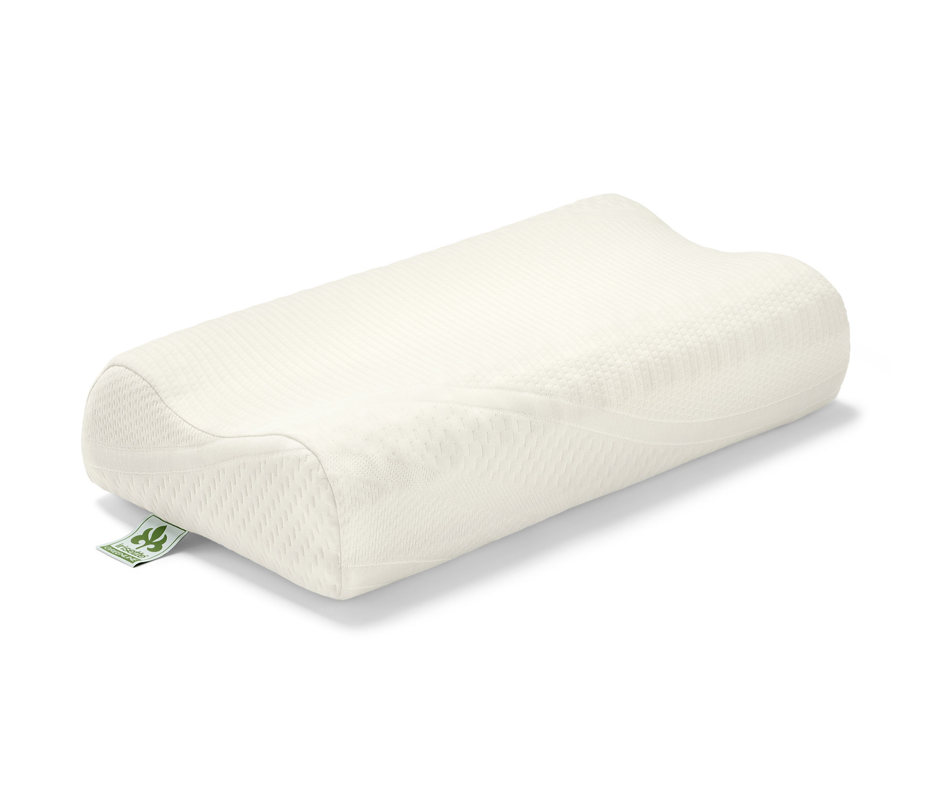 Poduszka pod kark irisette® greenline - kolor: biały