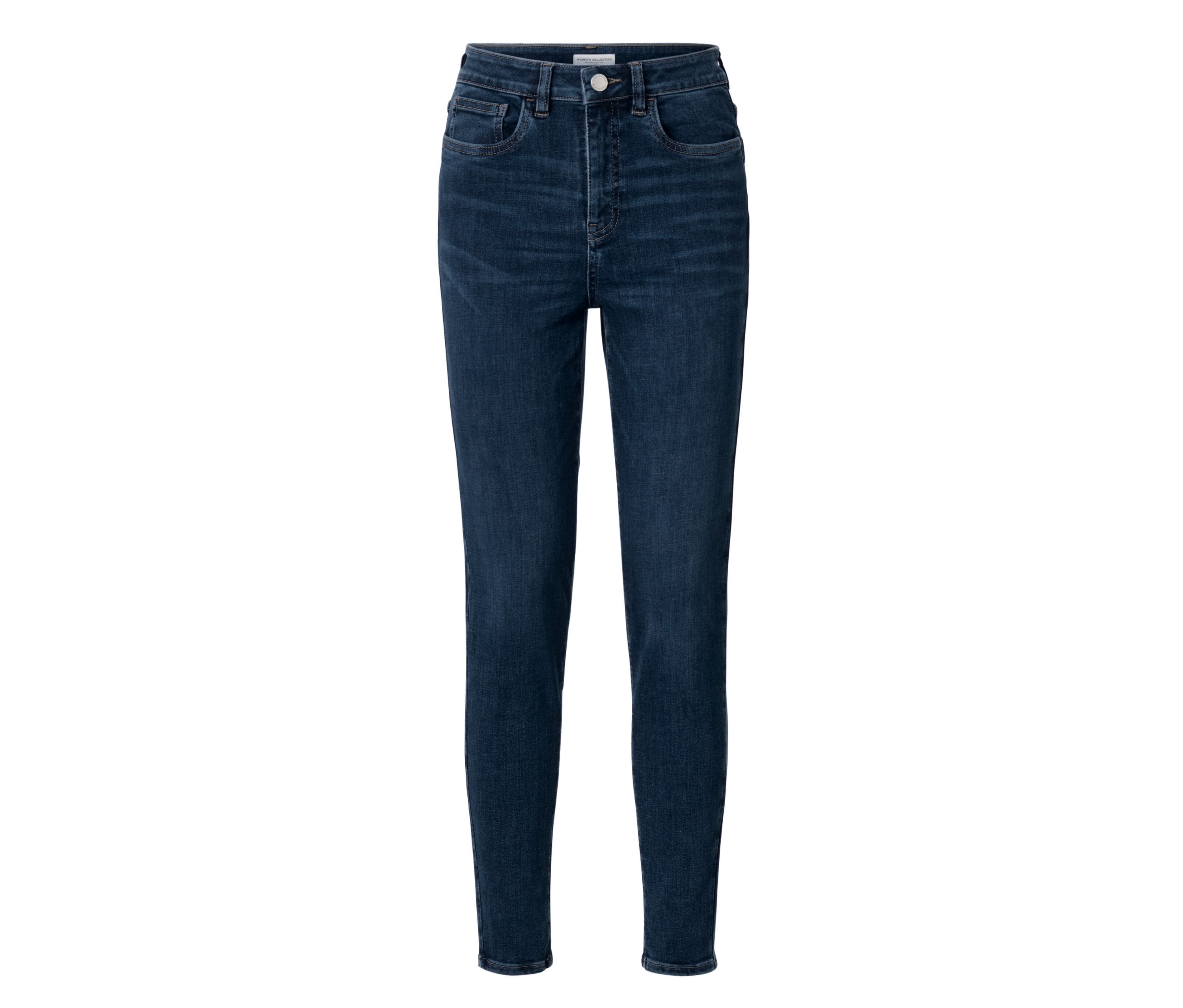 Tchibo - Spodnie dżinsowe o kroju skinny – fason „Hanna”, niebieski