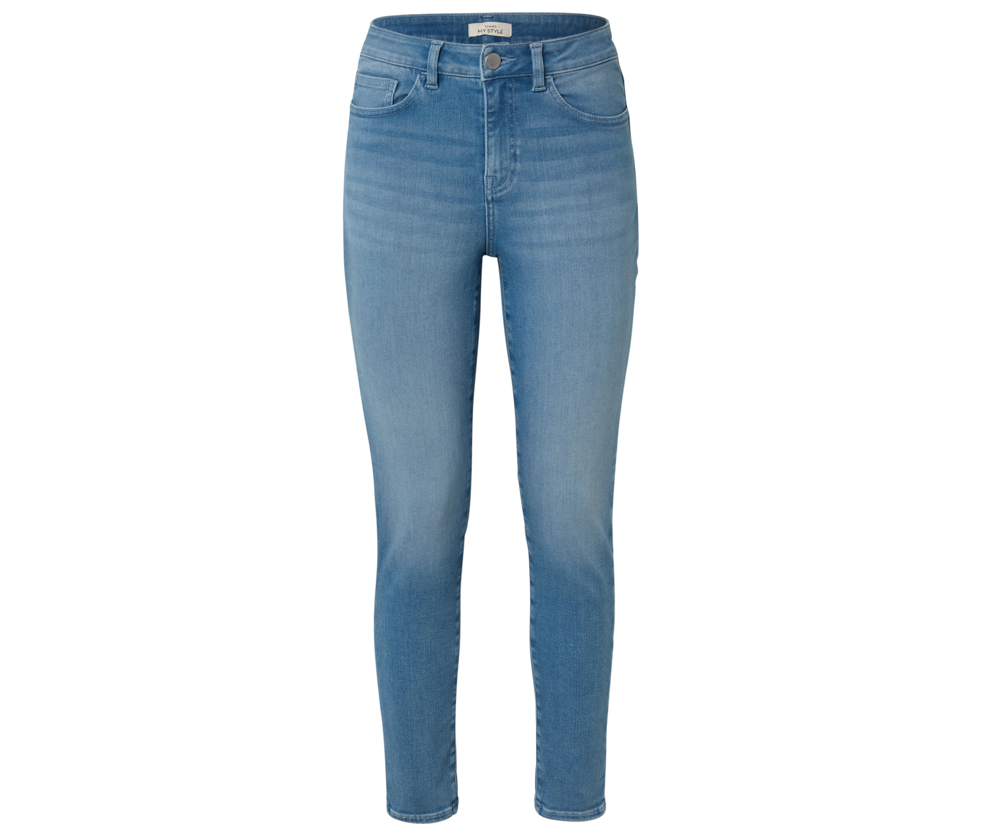 Tchibo - Dżinsy o kroju skinny – fason „Hanna”- niebieski