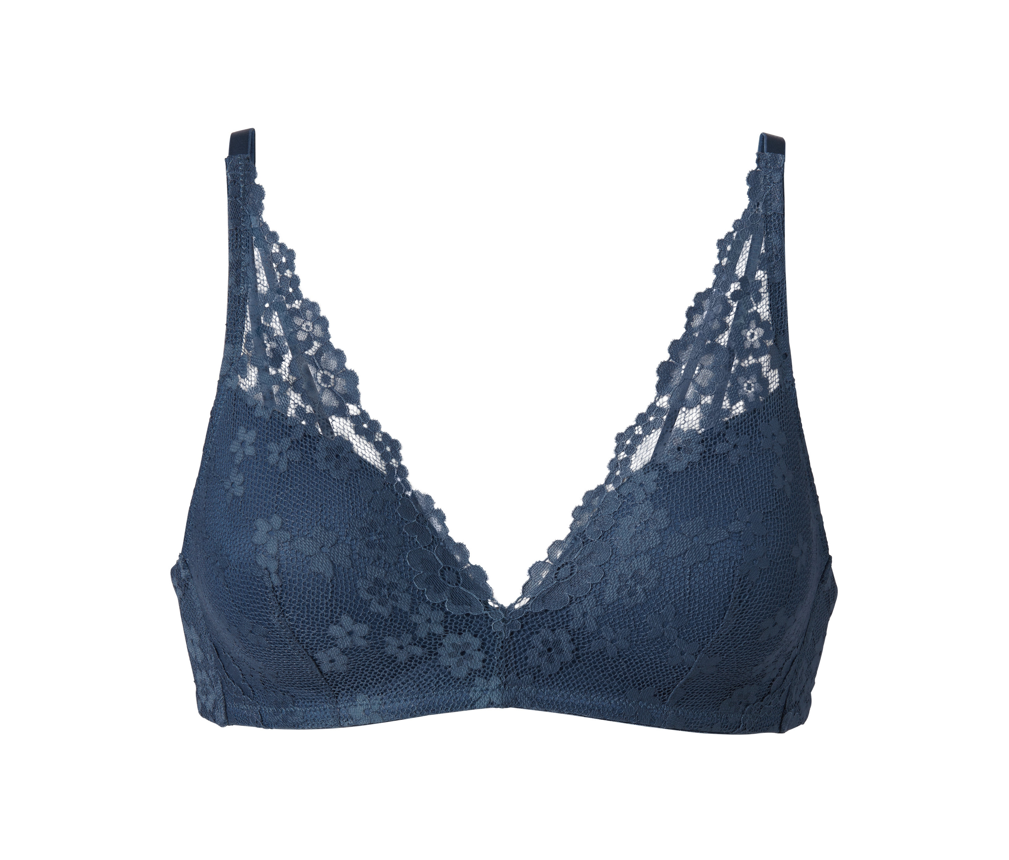 Tchibo - Biustonosz z miękkimi miseczkami- niebieski