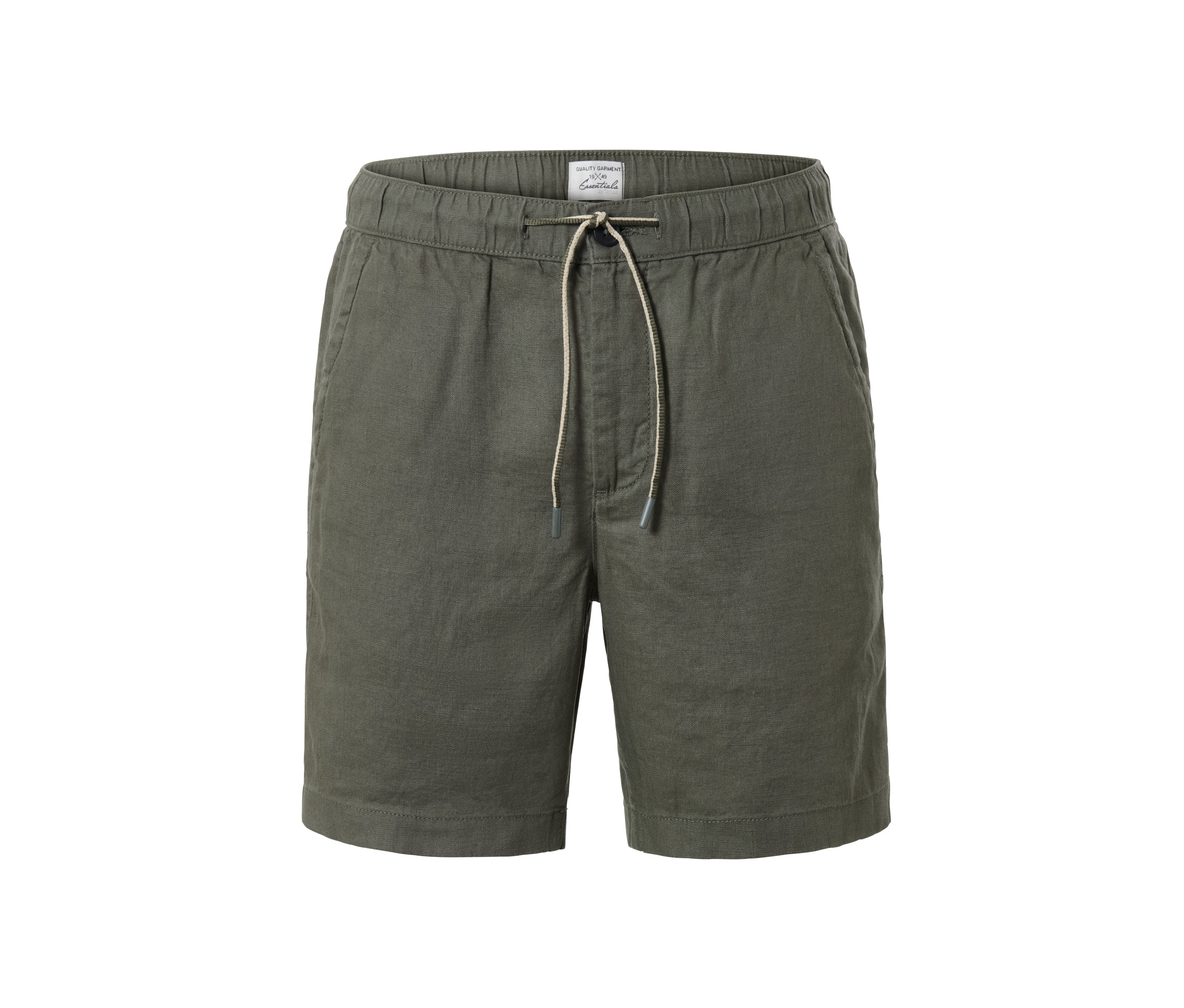 Tchibo - Szorty lniane, zielony