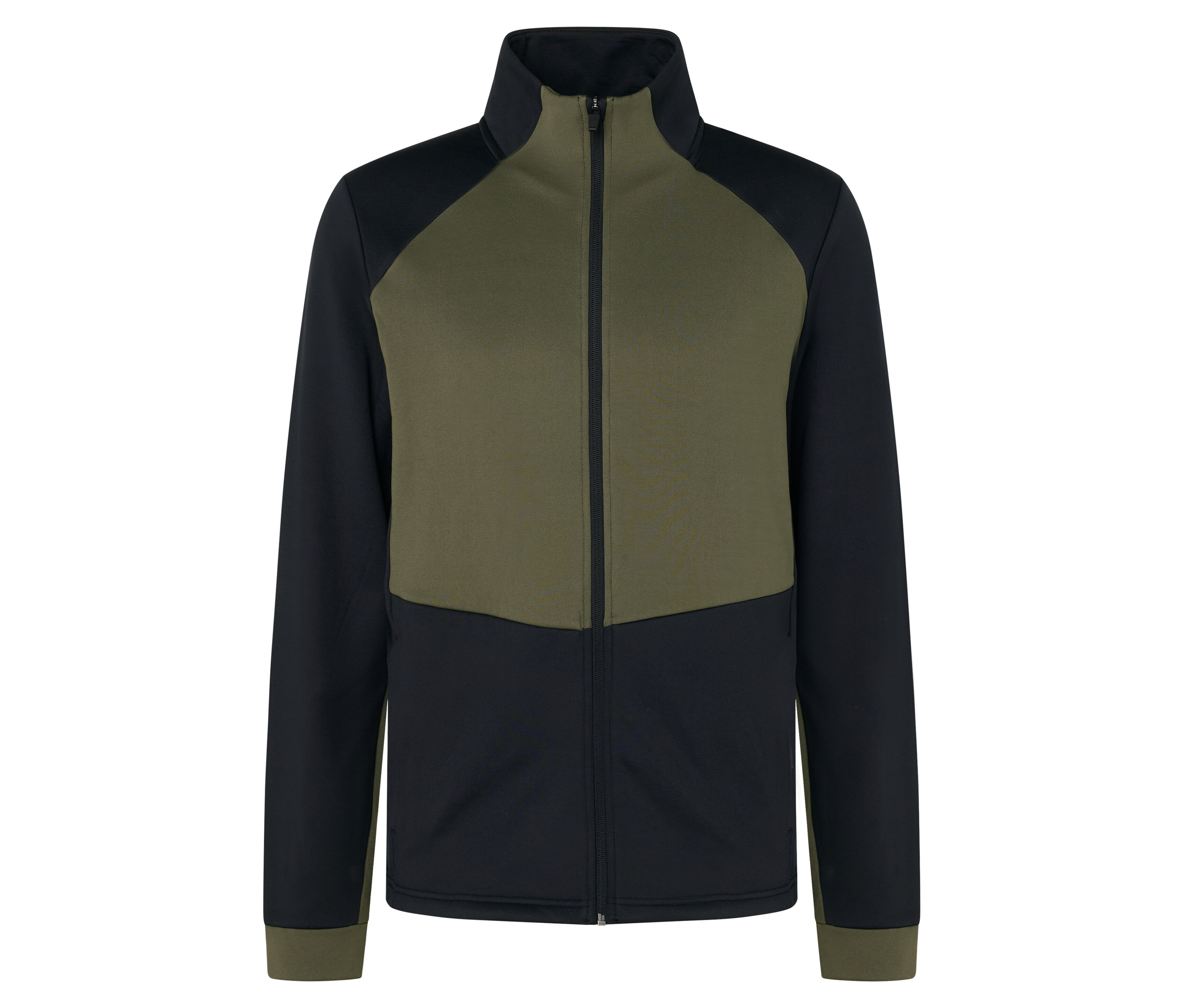 Tchibo - Termoaktywna bluza funkcyjna- zielony/szary