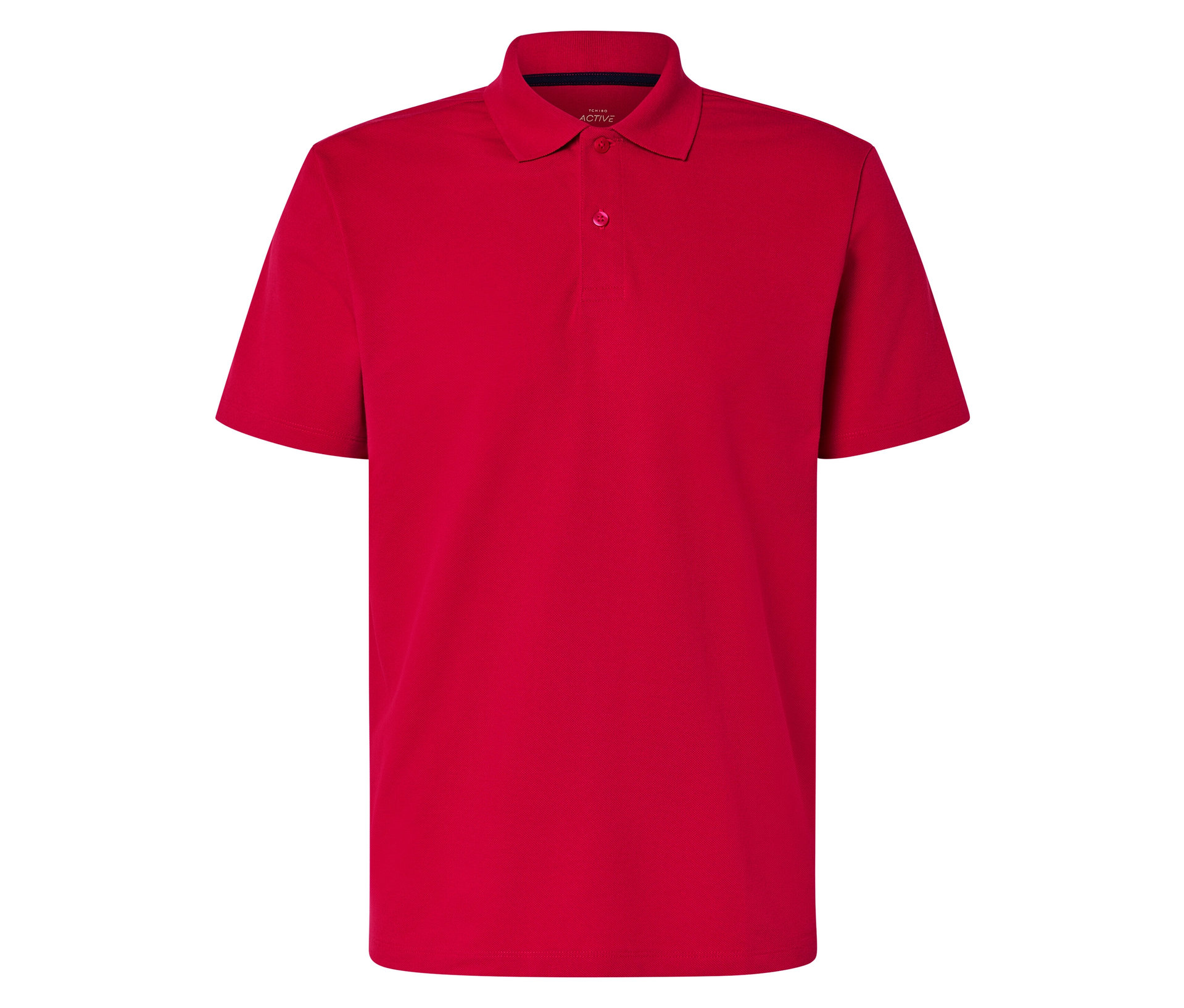 Tchibo - Funkcyjna koszulka polo- czerwony