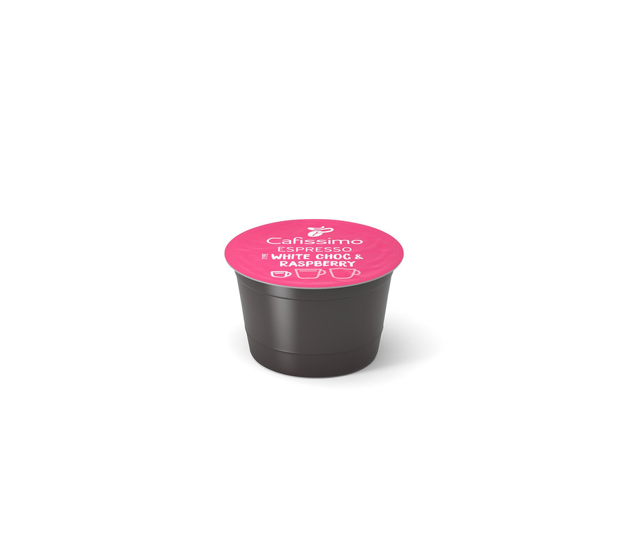 Kapsułka Cafissimo Flavoured Espresso – White Choc & Raspberry.