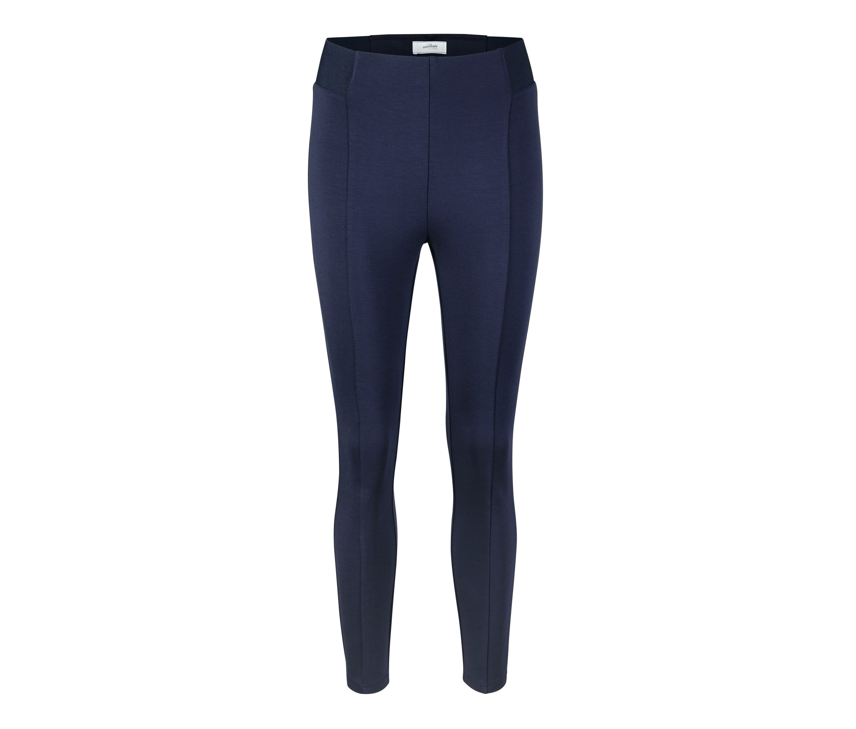 Tchibo - Spodnie damskie z dżerseju modelujące sylwetkę- niebieski