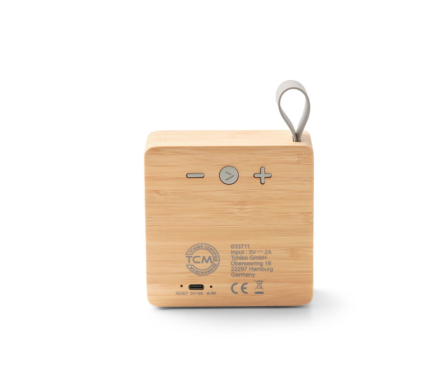 Bambusowy głośnik Bluetooth®.