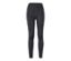 Szaro-czarne legginsy sportowe.