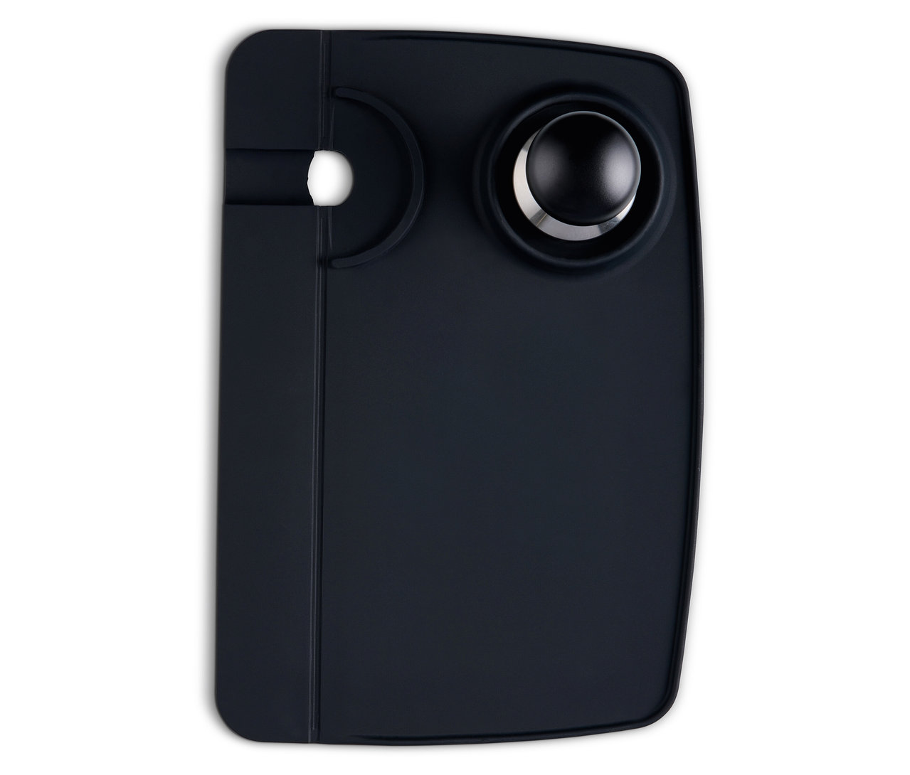 Czarna mata tampingowa.