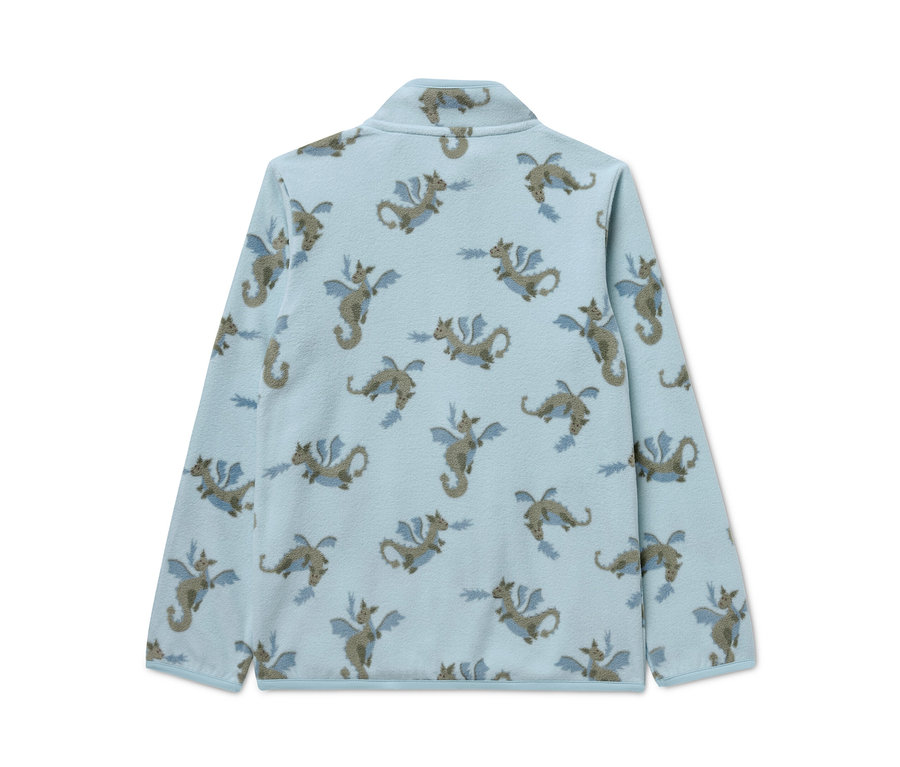 Dziecięca bluza polarowa w smoki.