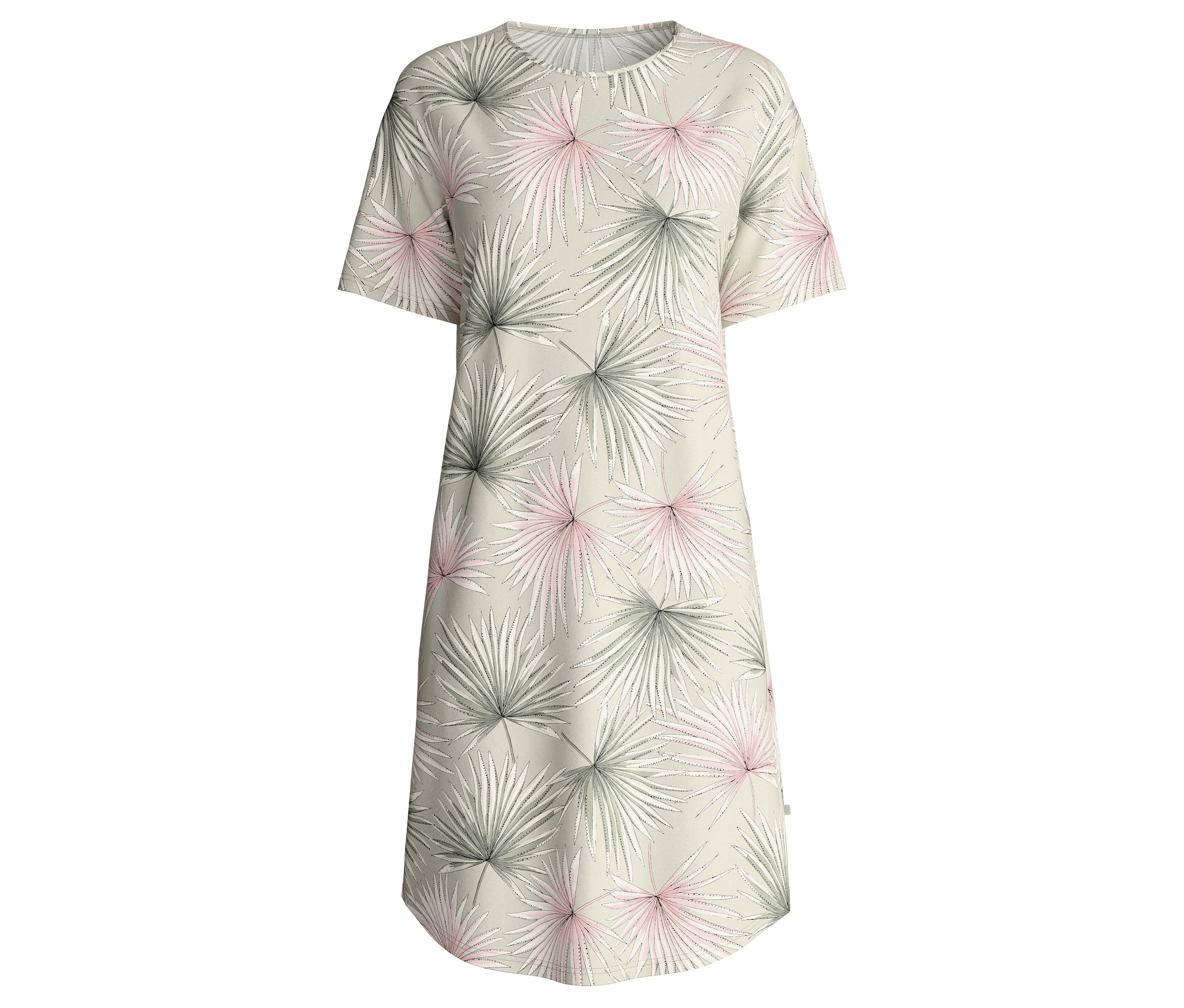 Tchibo - Koszula nocna Calida „Leaf Dreams”- zielony