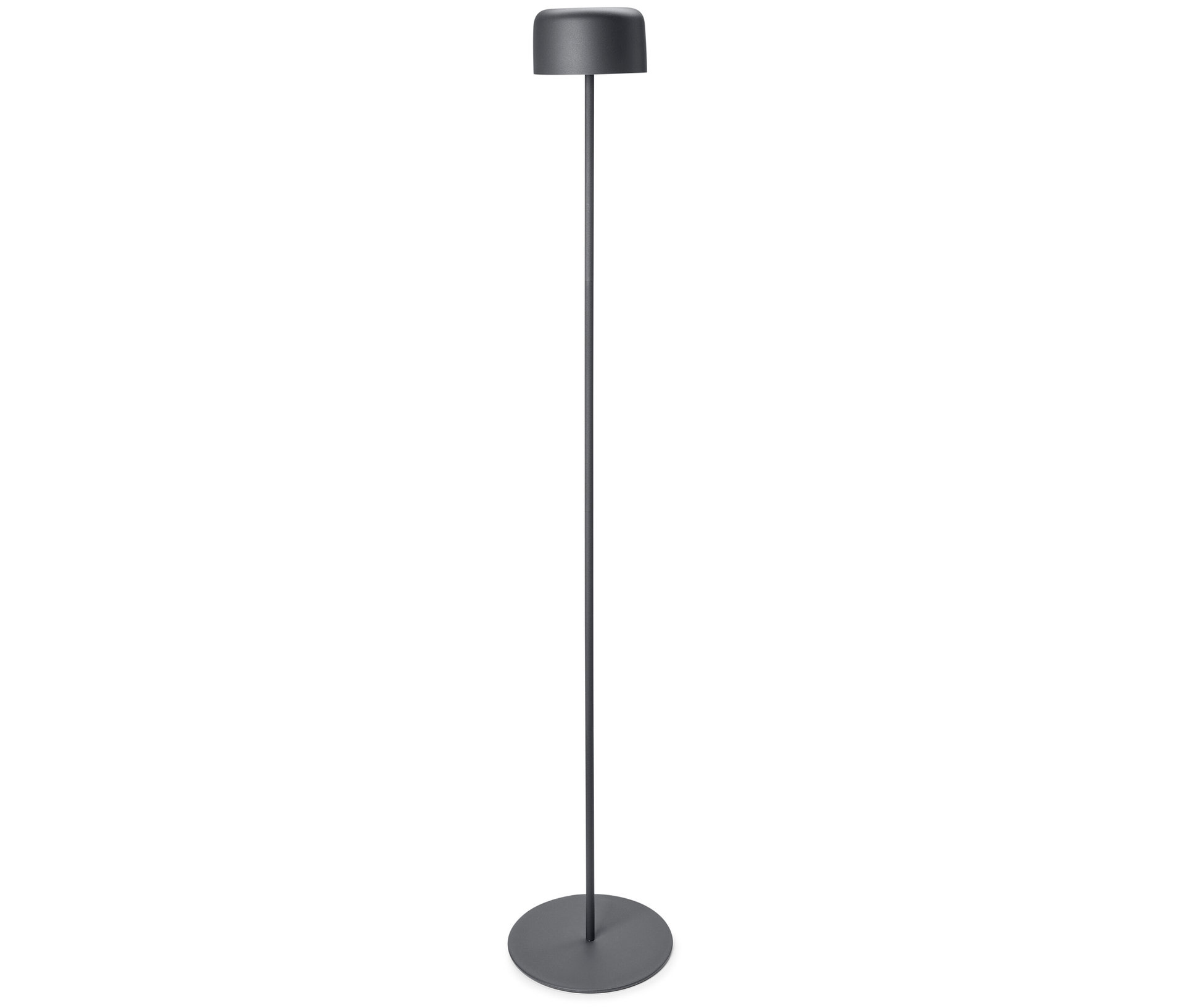 Tchibo - Solarna lampa stojąca z akumulatorem - kolor: szary