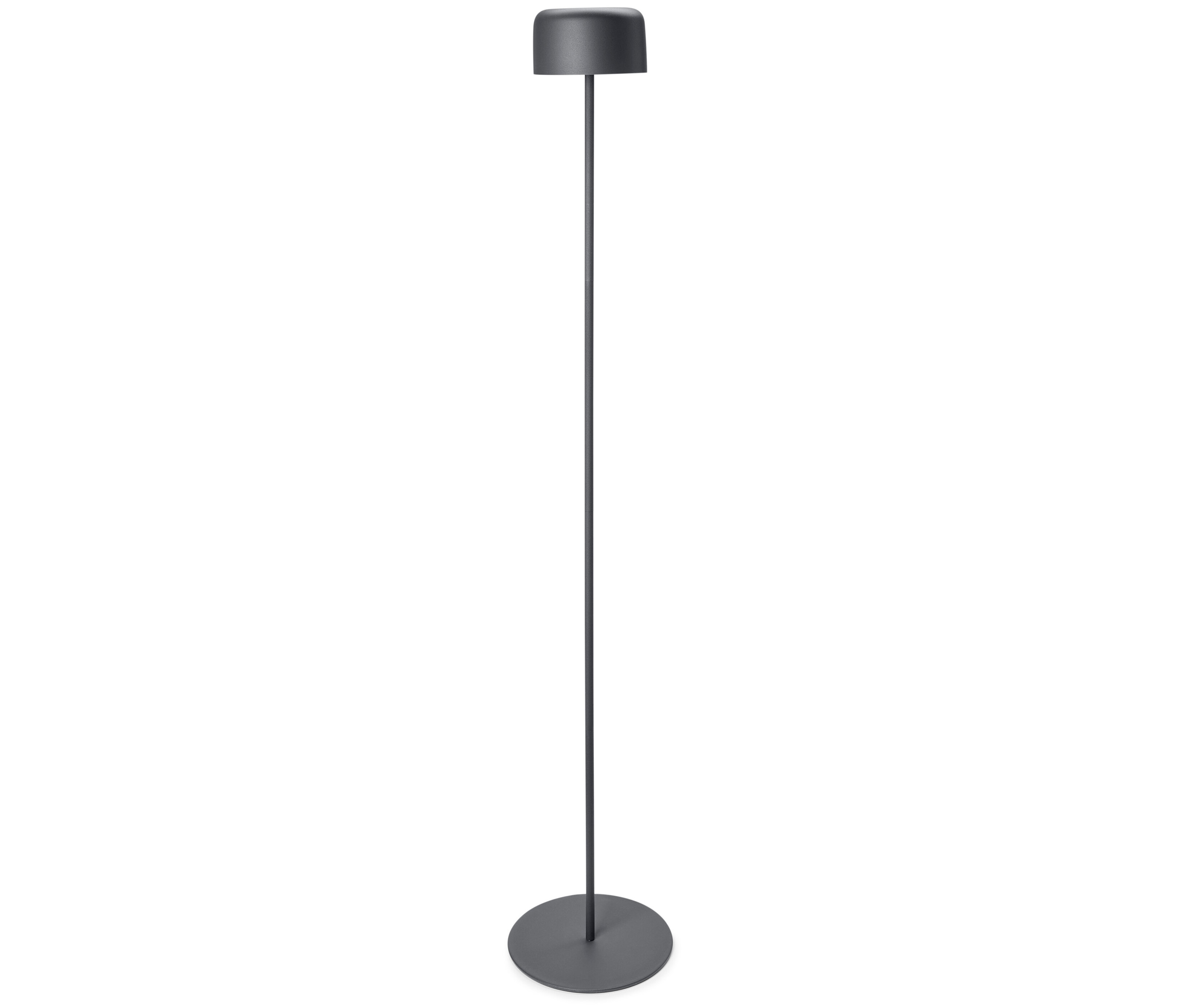 Tchibo - Solarna lampa stojąca z akumulatorem - kolor: szary