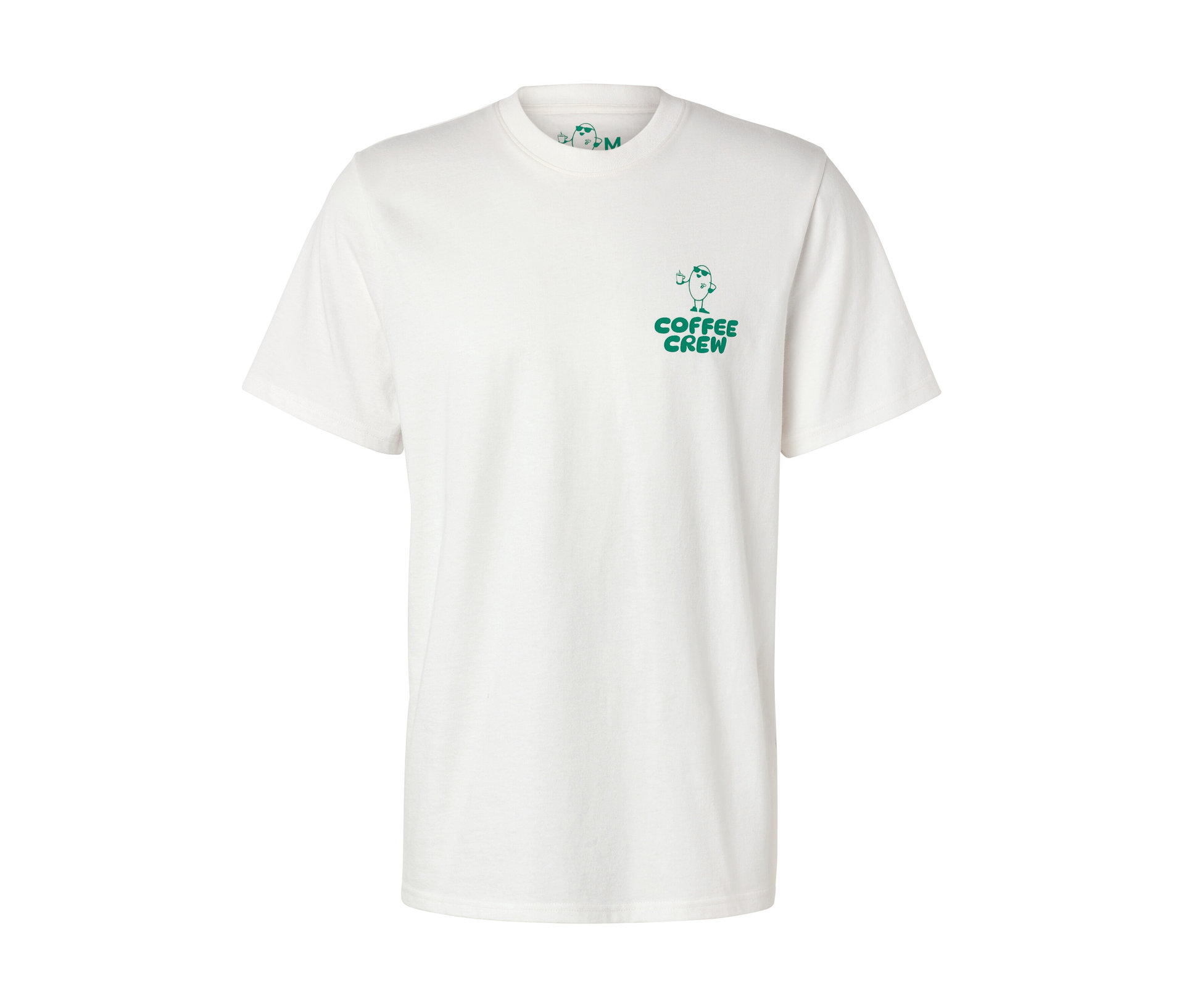Tchibo - Koszulka Coffee Crew unisex - unisex- biały/z nadrukiem