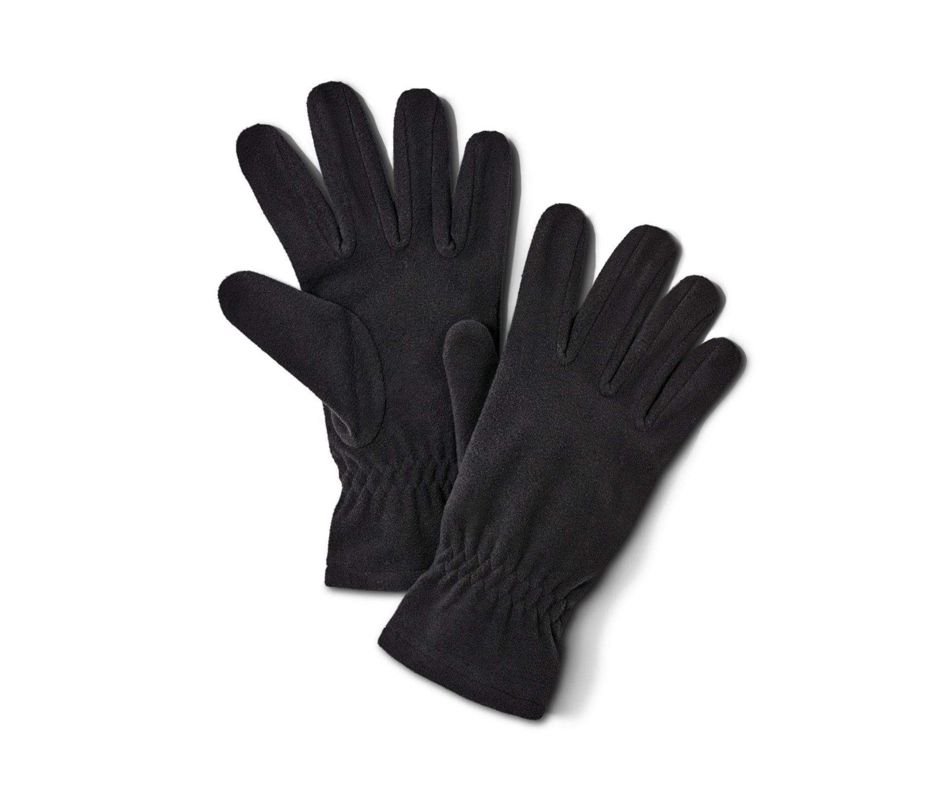 Tchibo - Rękawiczki z mikropolaru - unisex- czarny