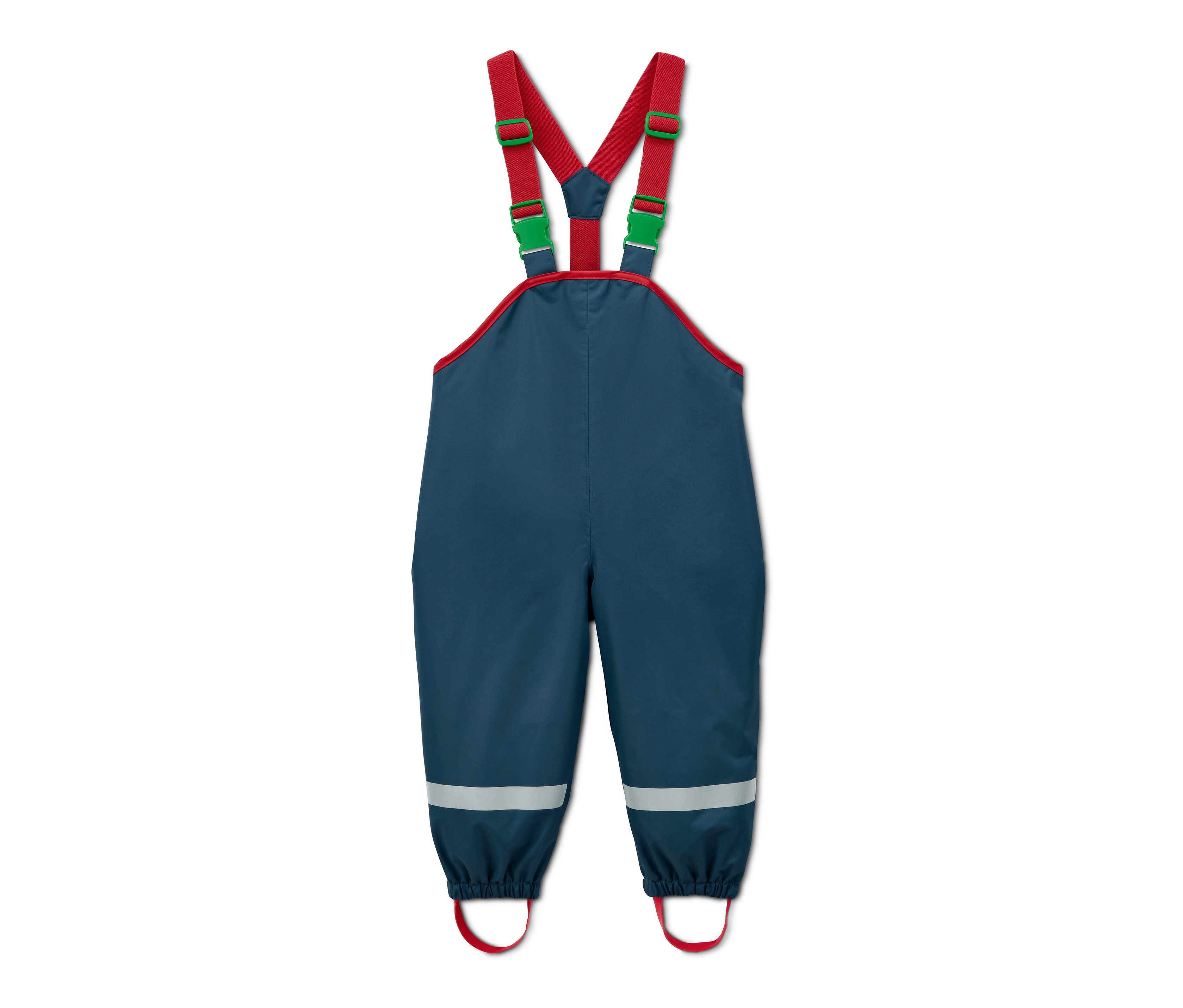 Tchibo - Spodnie przeciwdeszczowe z materiału z recyklingu - rozmiar 122/128 - kolor: niebieski