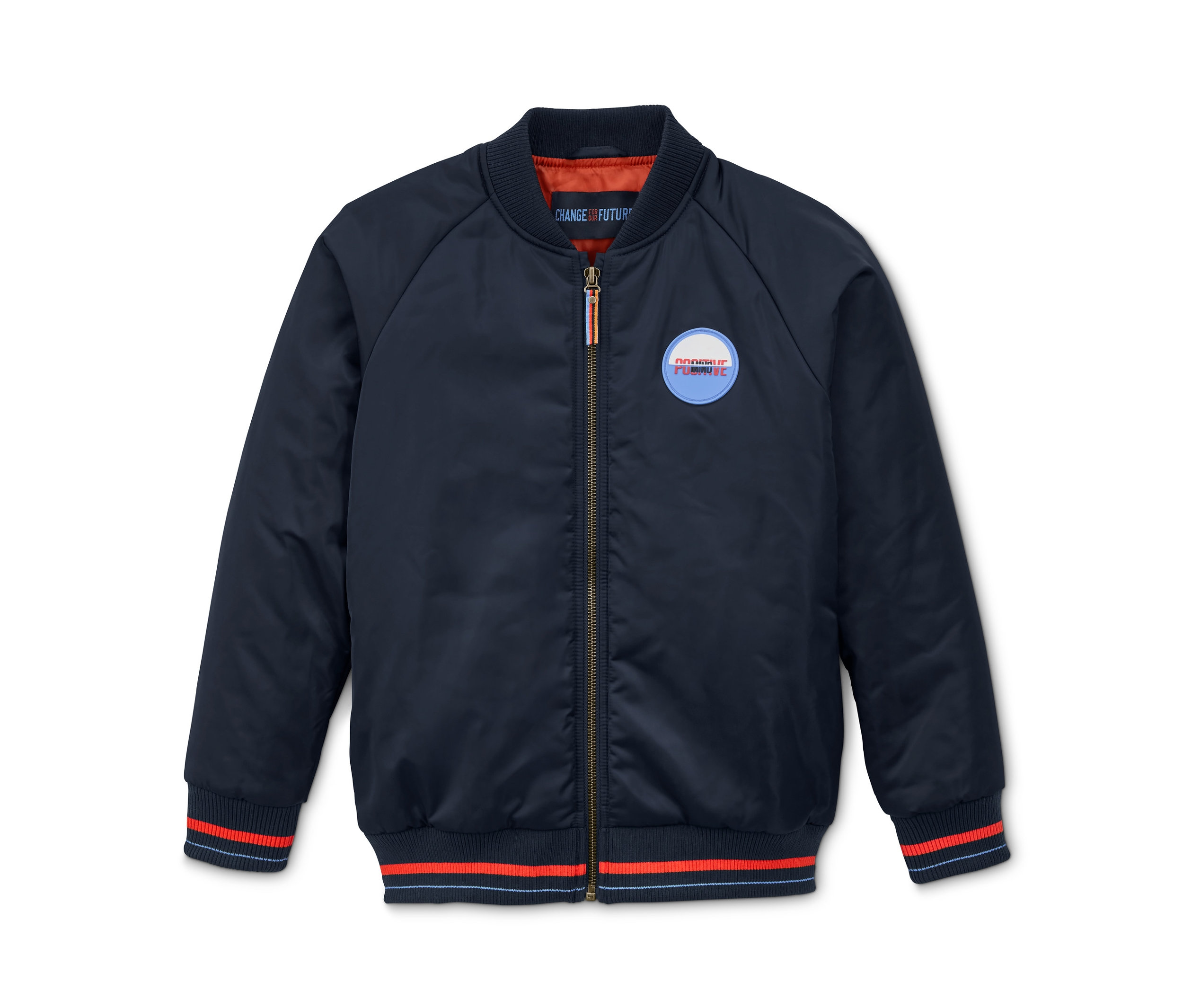 Tchibo - Bomberka z materiału z recyklingu- niebieski