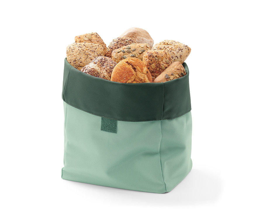 Różne rodzaje chleba w worku na pieczywo 2 w 1.