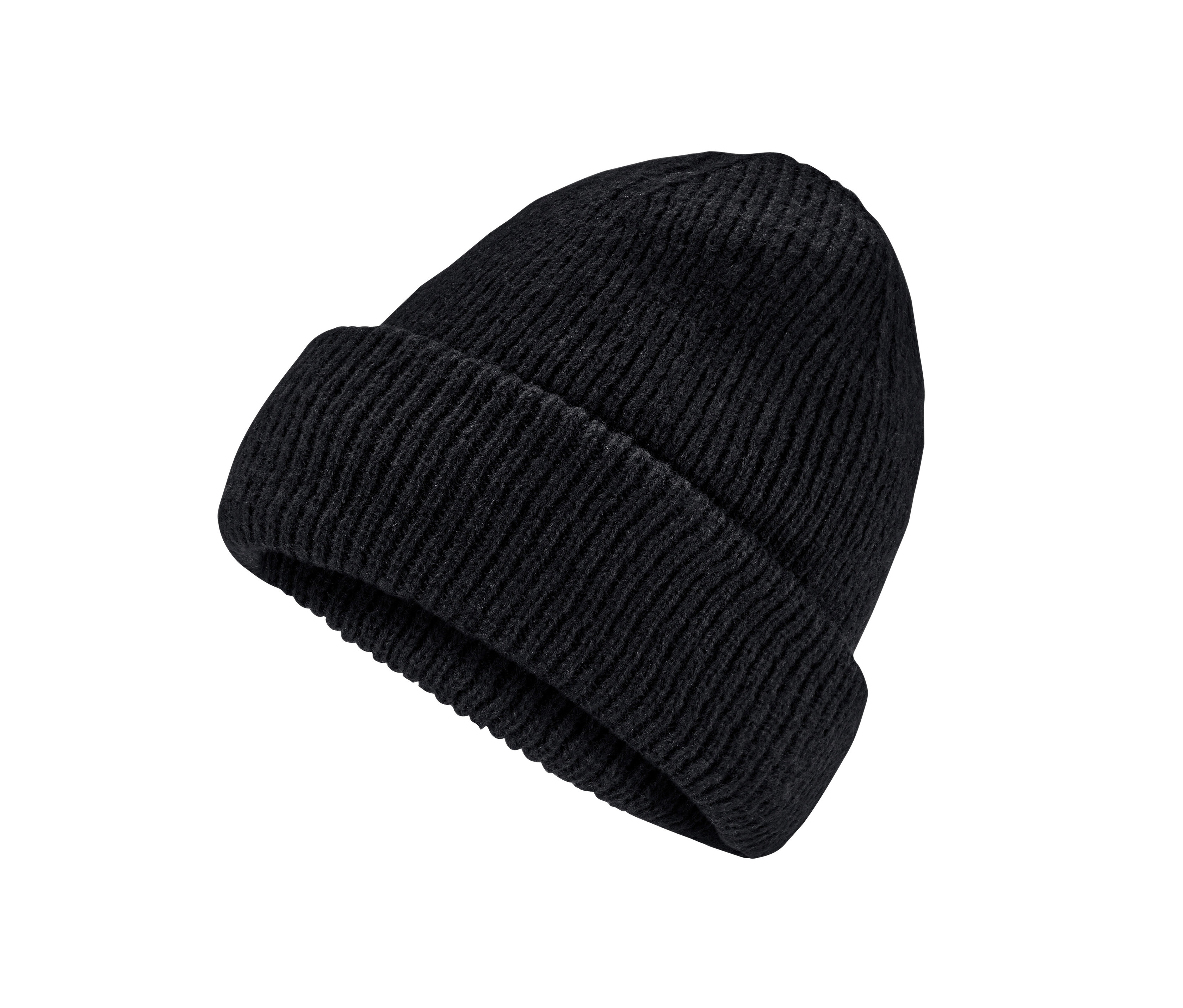 Tchibo - Czapka z dzianiny - kolor: czarny