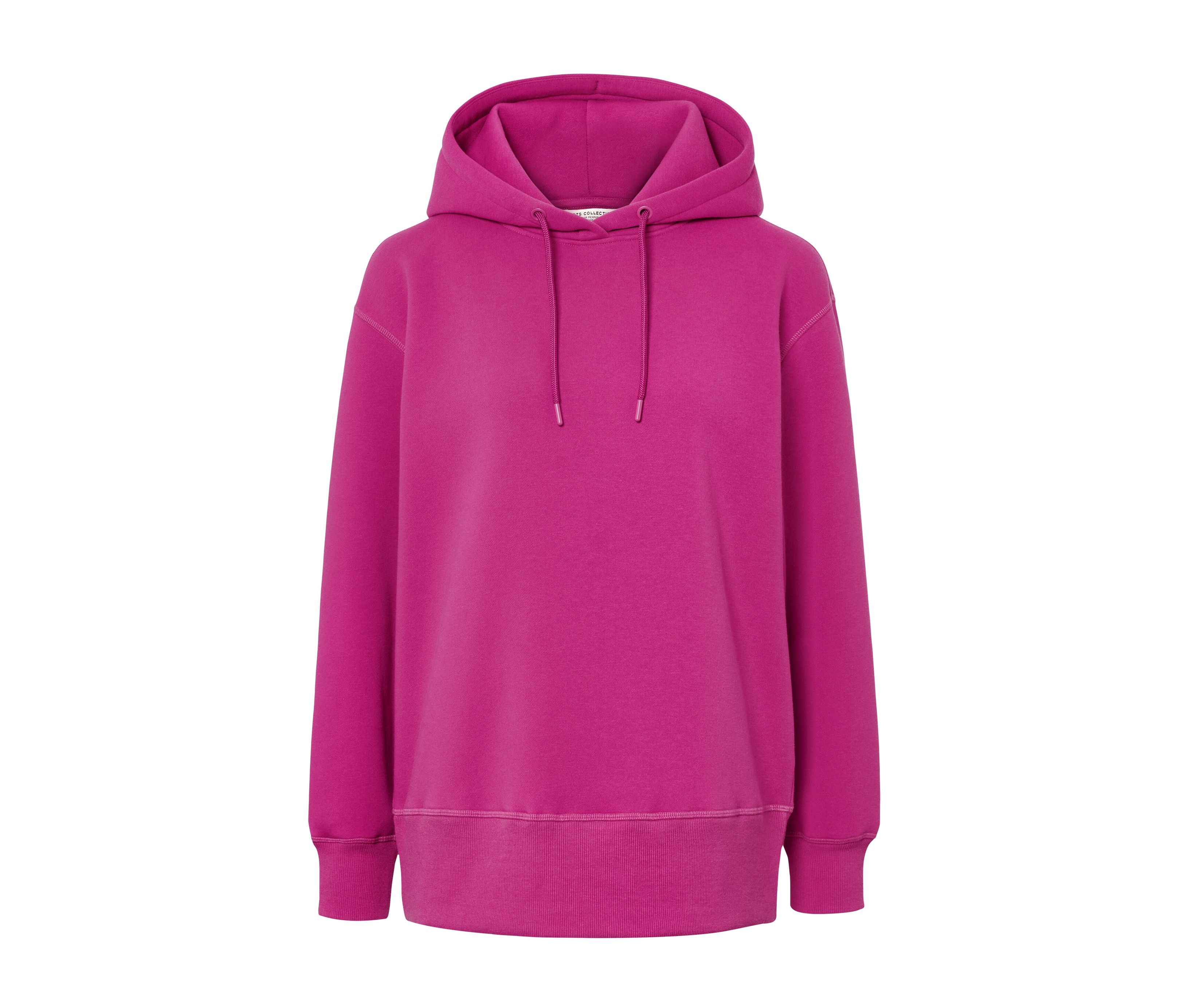 Tchibo - Bluza dresowa z kapturem, różowy