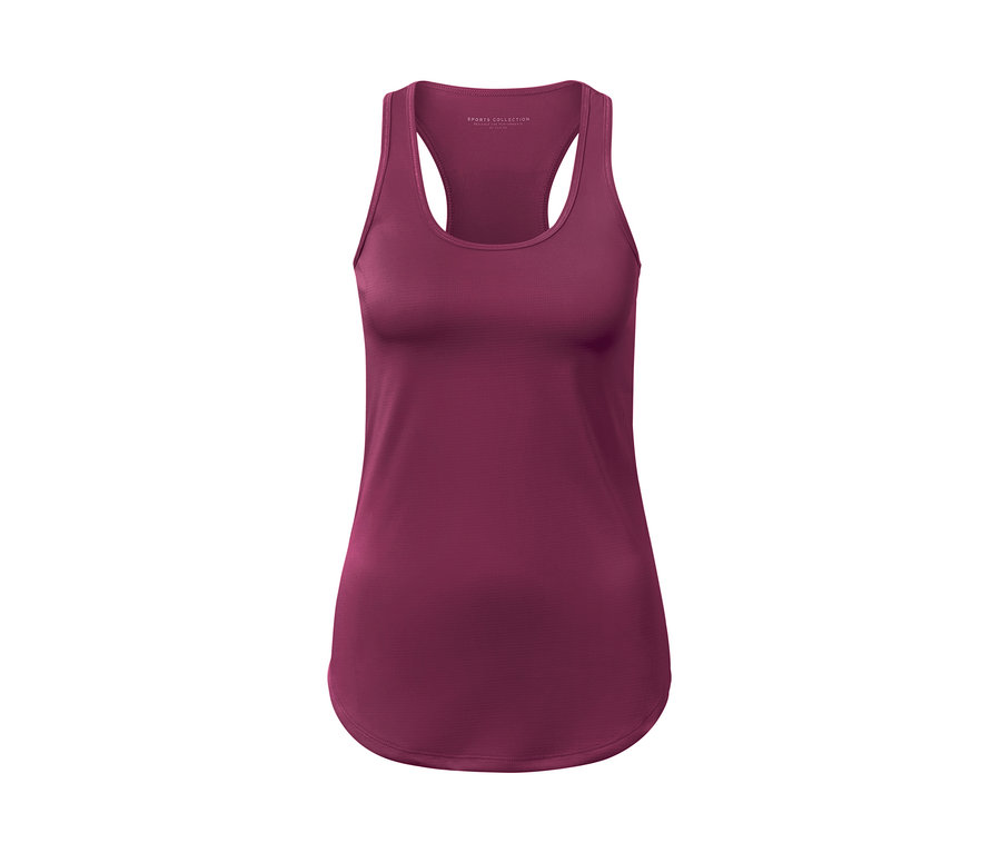 Różowa koszulka sportowa z krótkim rękawem 2 w 1.