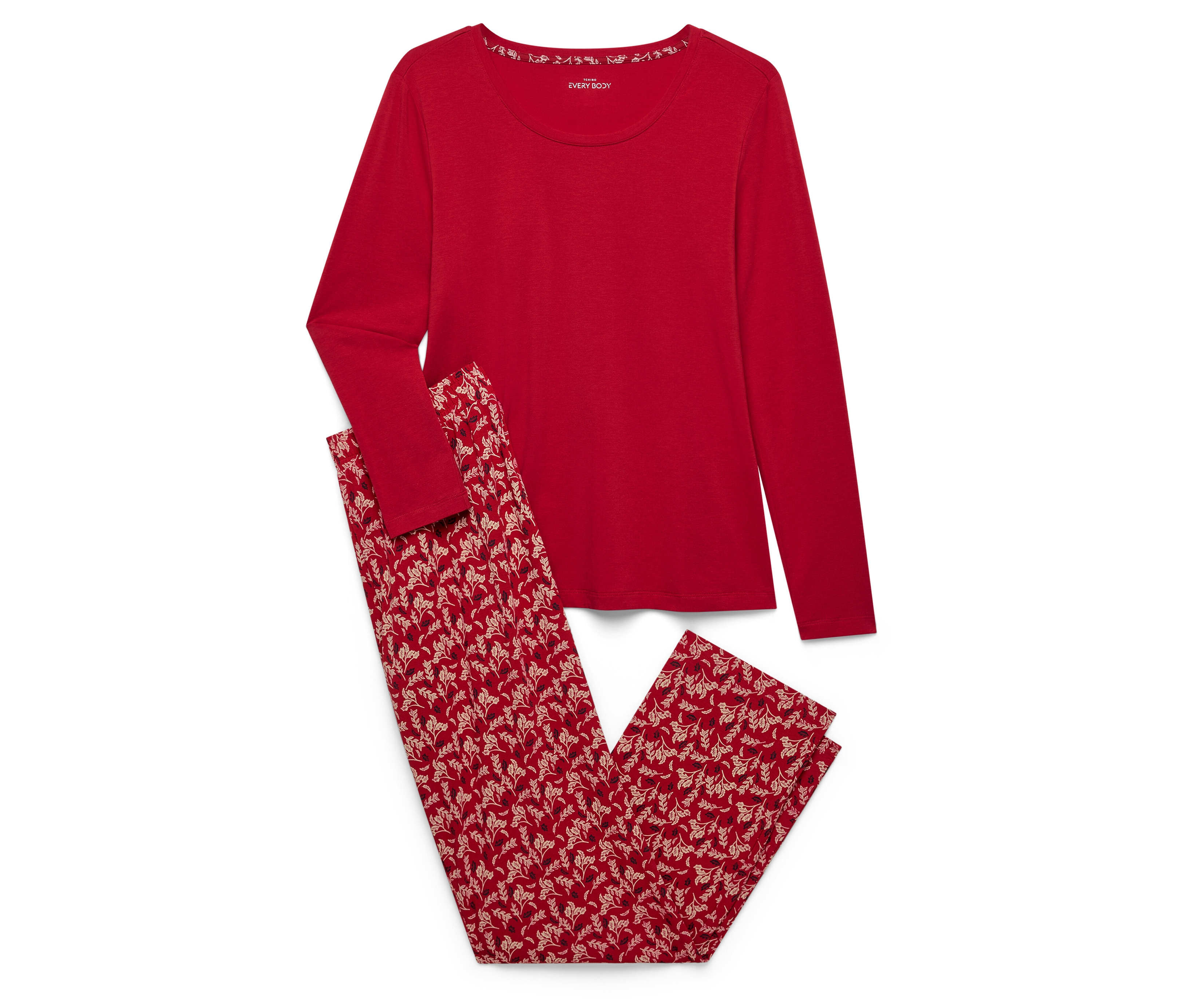 Tchibo - Piżama- czerwony