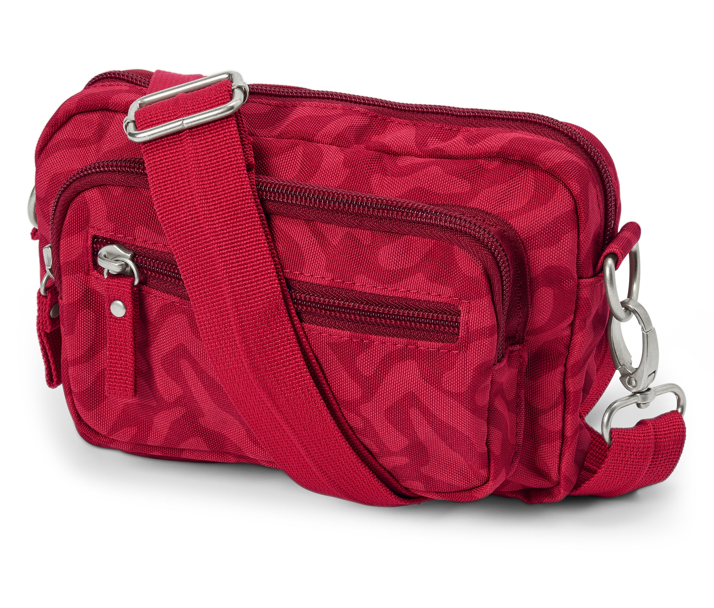 Tchibo - Antykradzieżowa torba na ramię lub biodra - kolor: czerwony